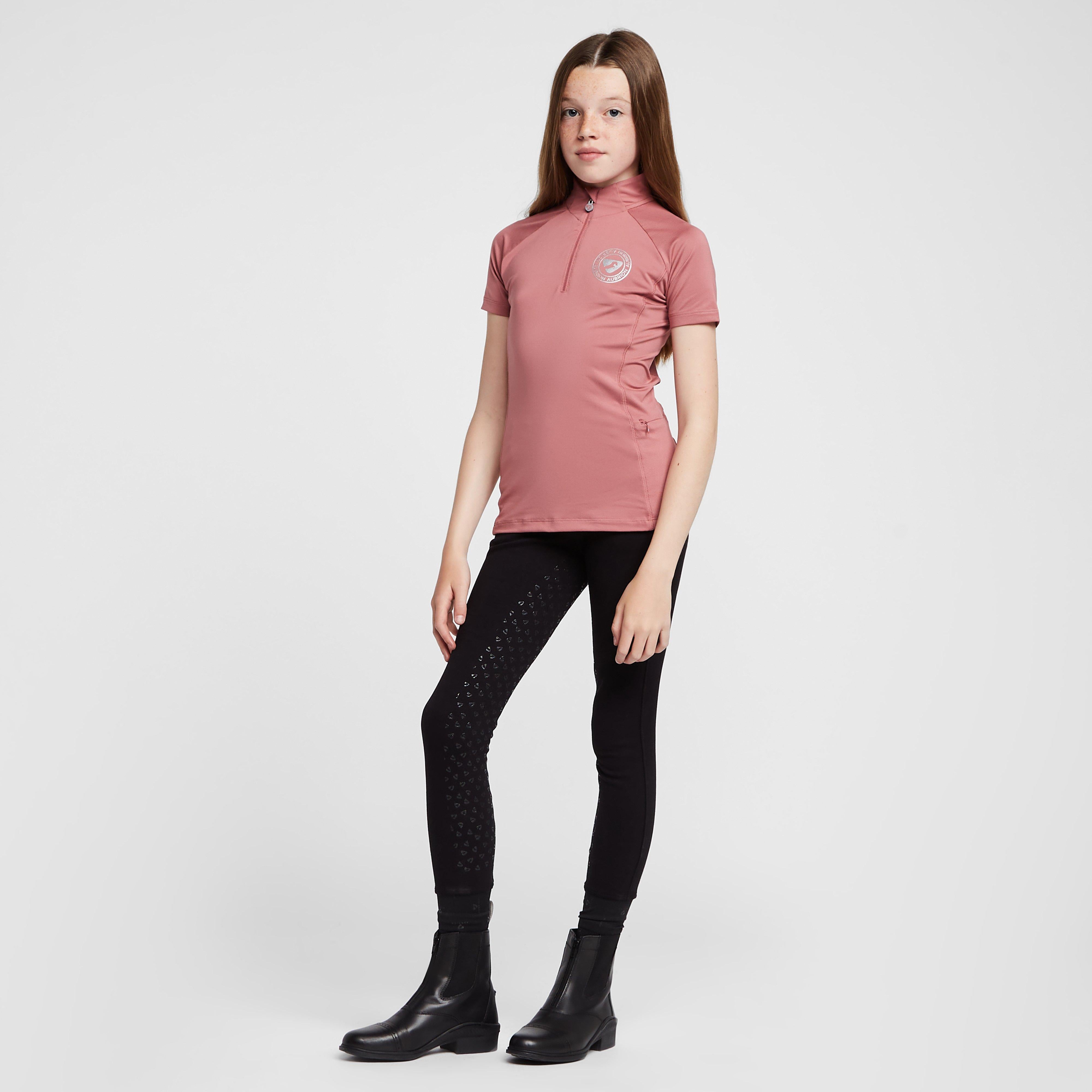 Childs Highgate Short Sleeve Base Layer Dusky Pink