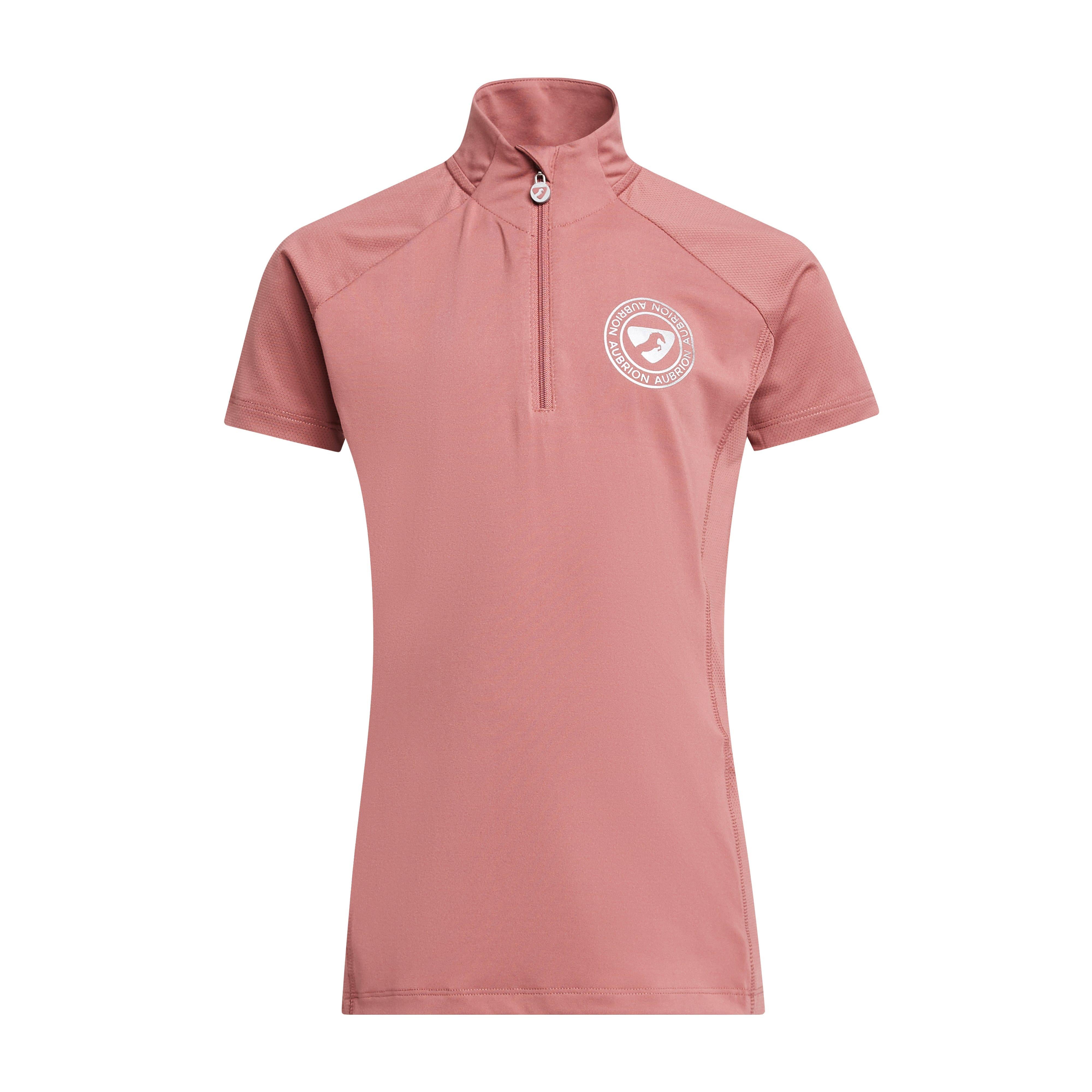 Childs Highgate Short Sleeve Base Layer Dusky Pink