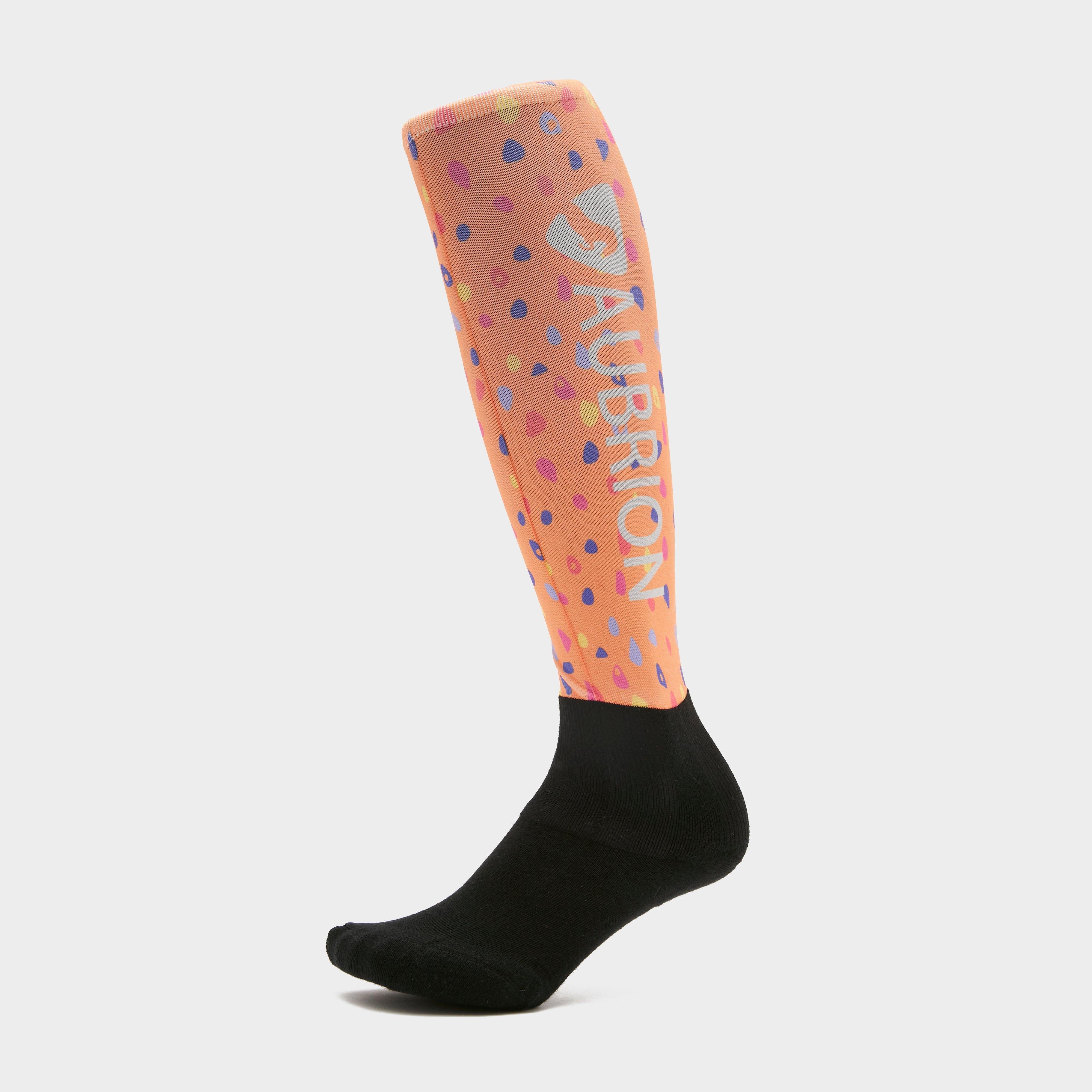 Childs Hyde Park Socks Orange Spot