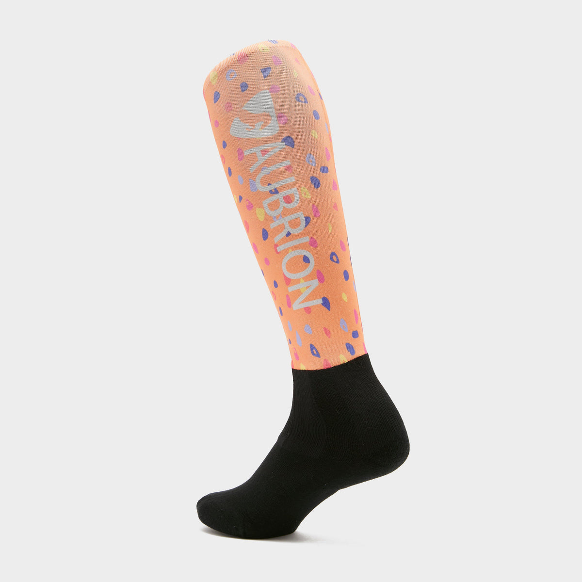 Childs Hyde Park Socks Orange Spot