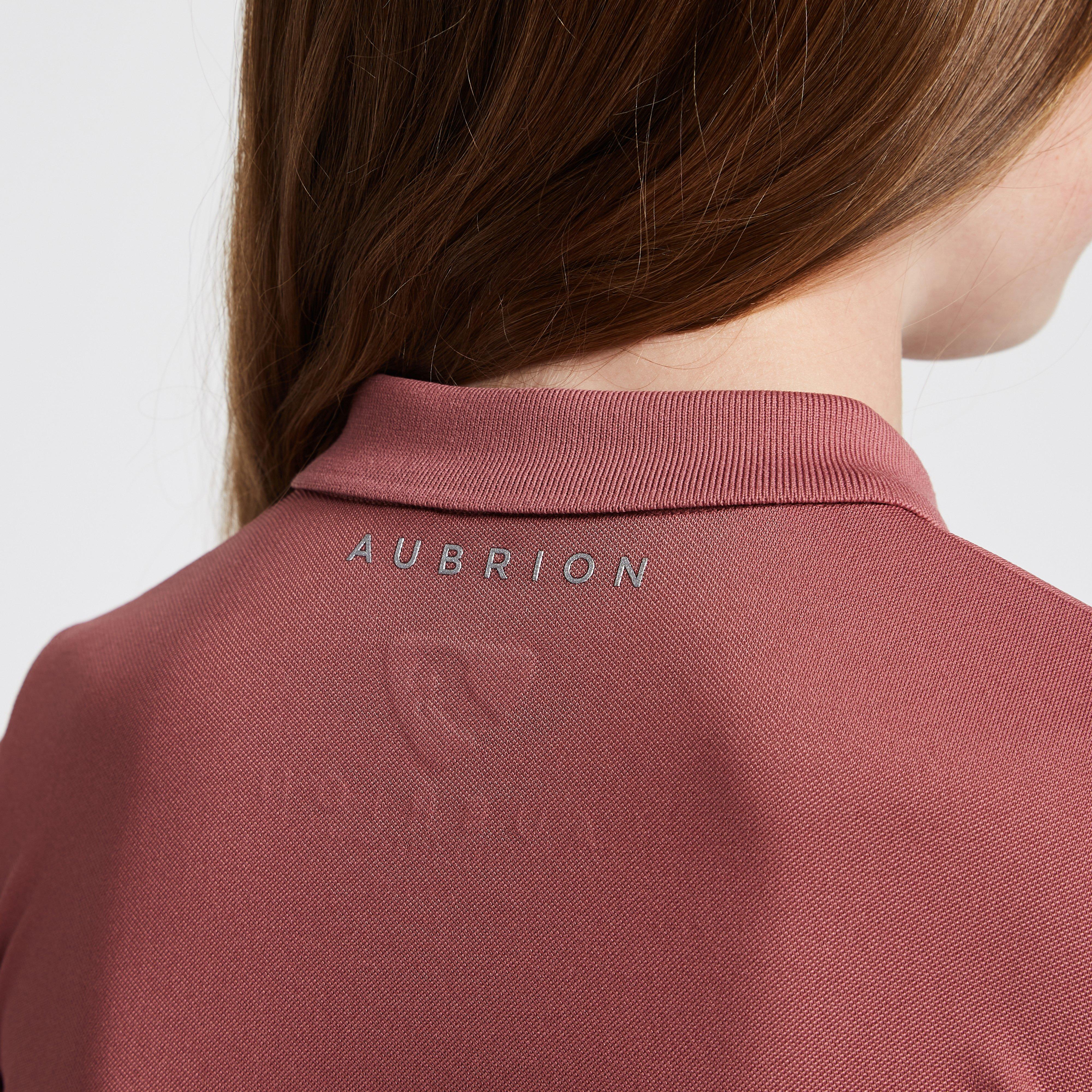 Childs Parsons Tech Polo Shirt Dusky Pink