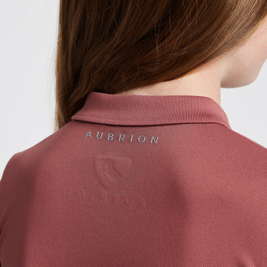 Childs Parsons Tech Polo Shirt Dusky Pink