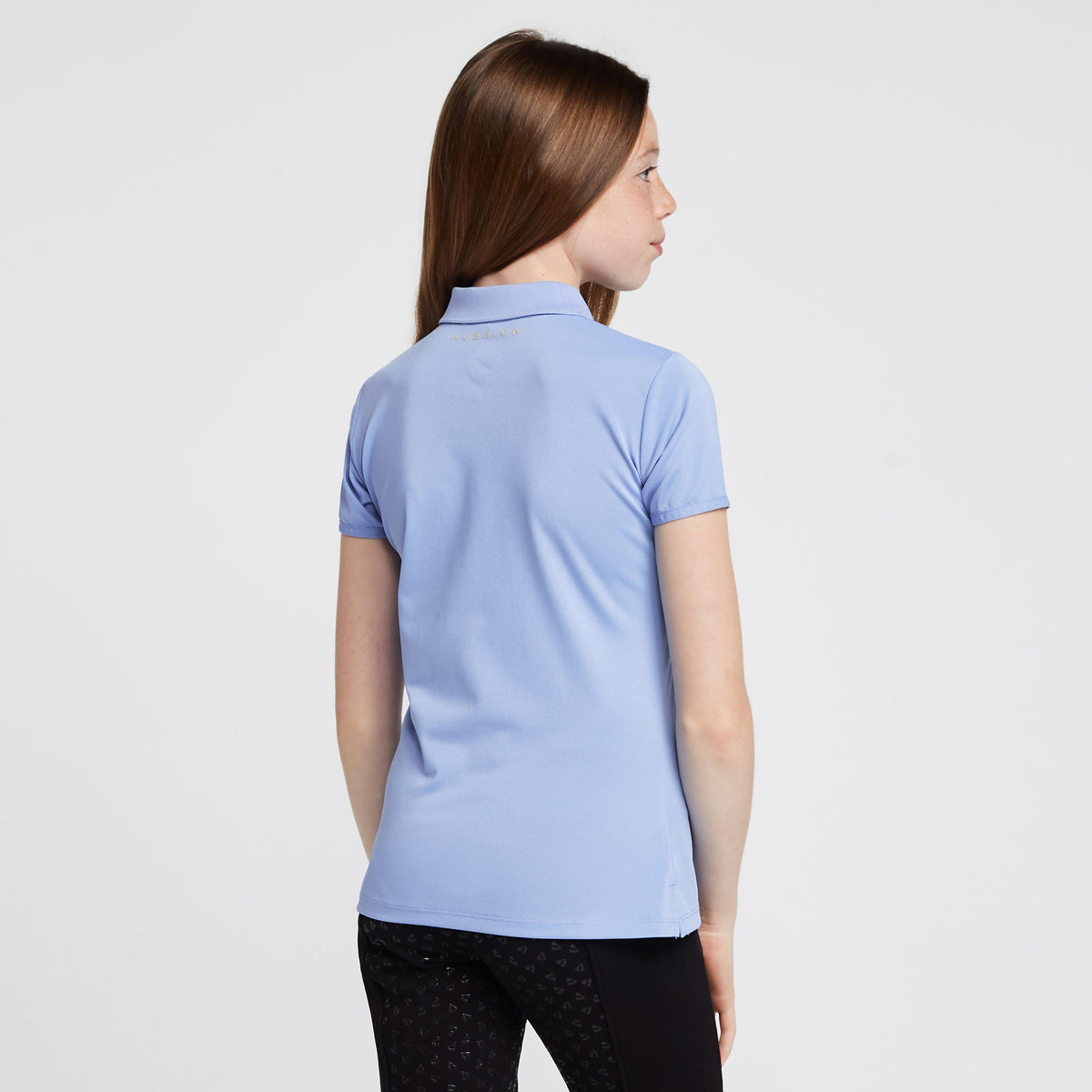 Childs Parsons Tech Polo Shirt Sky Blue