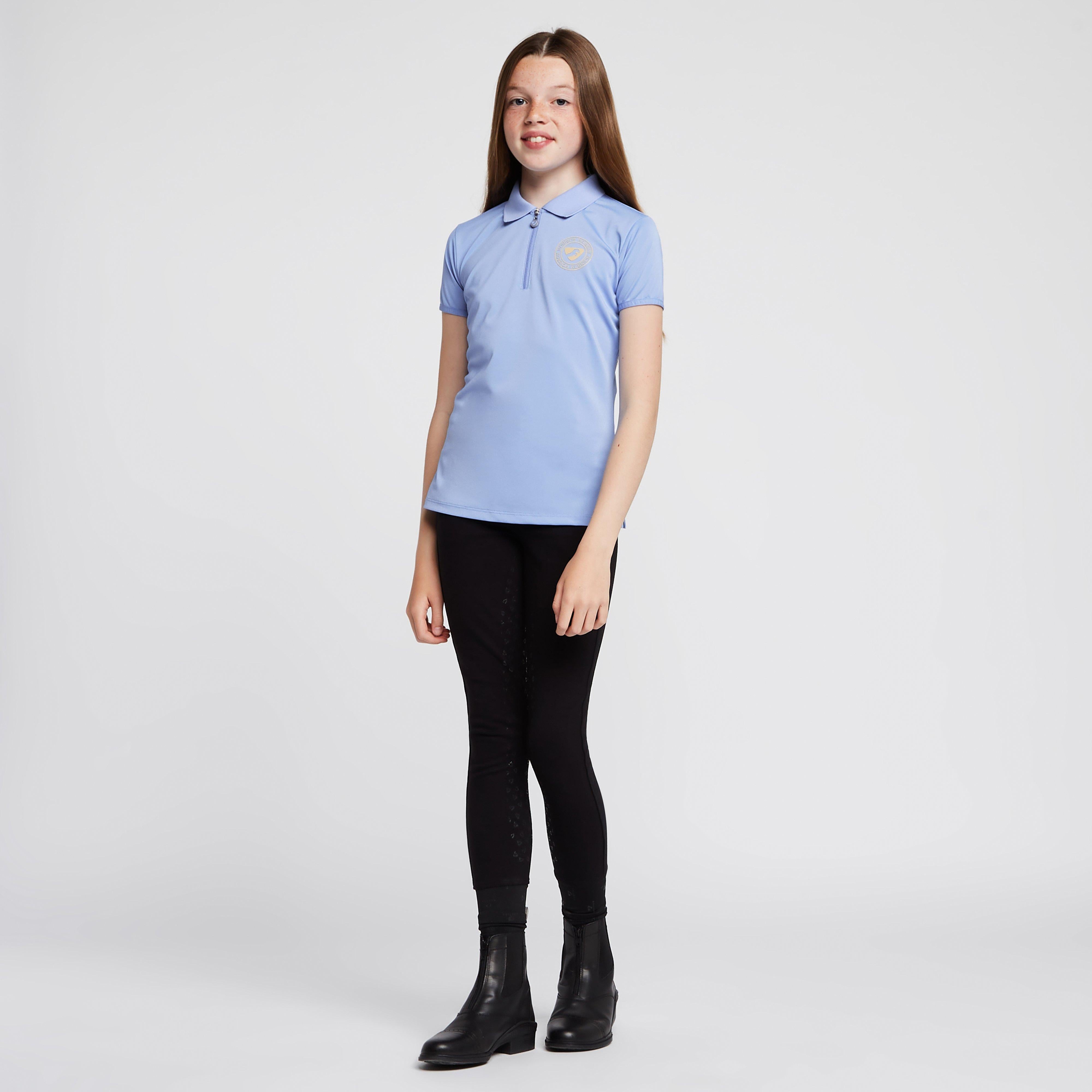 Childs Parsons Tech Polo Shirt Sky Blue