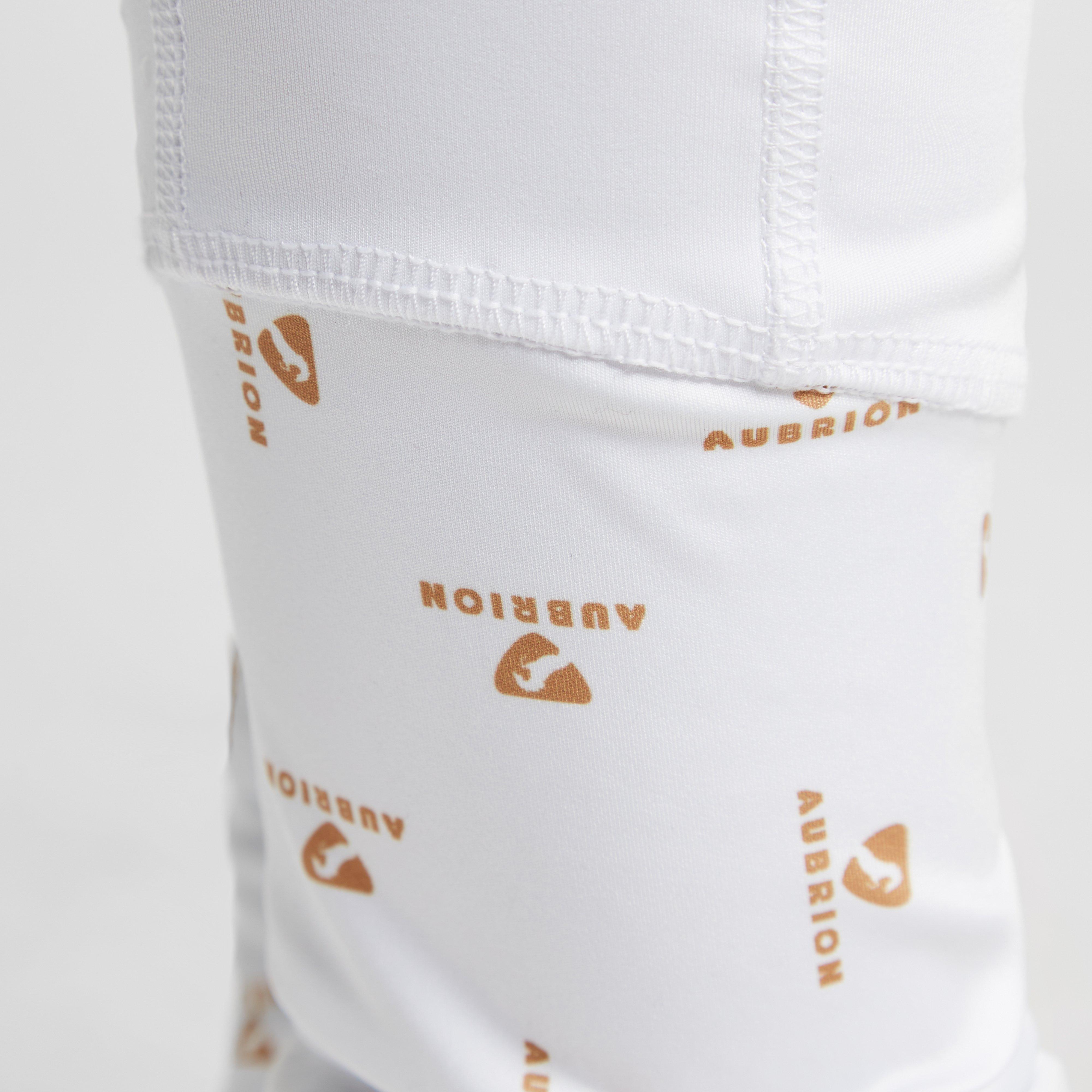 Childs Team Riding Tights White