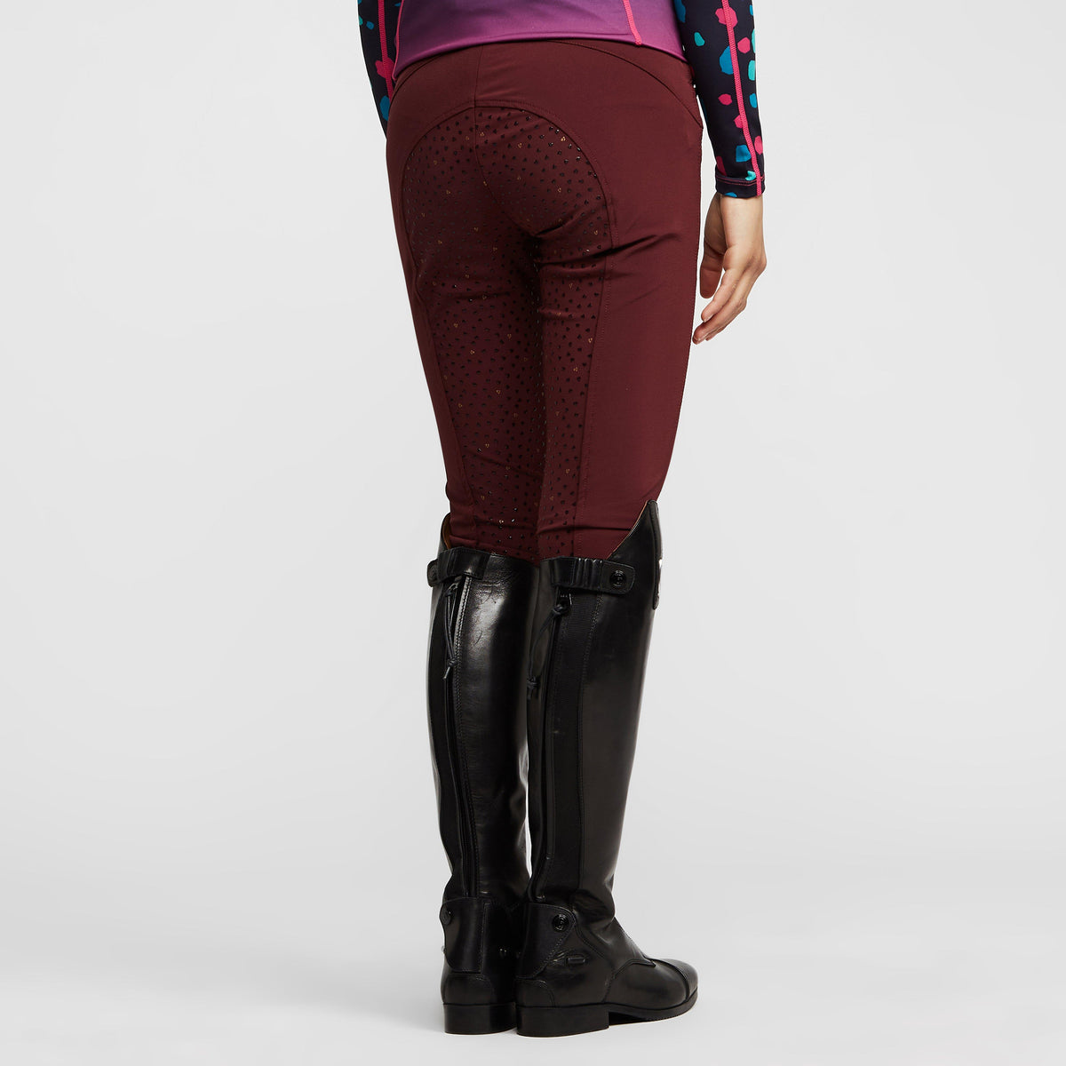 Childs Team Breeches Burgundy