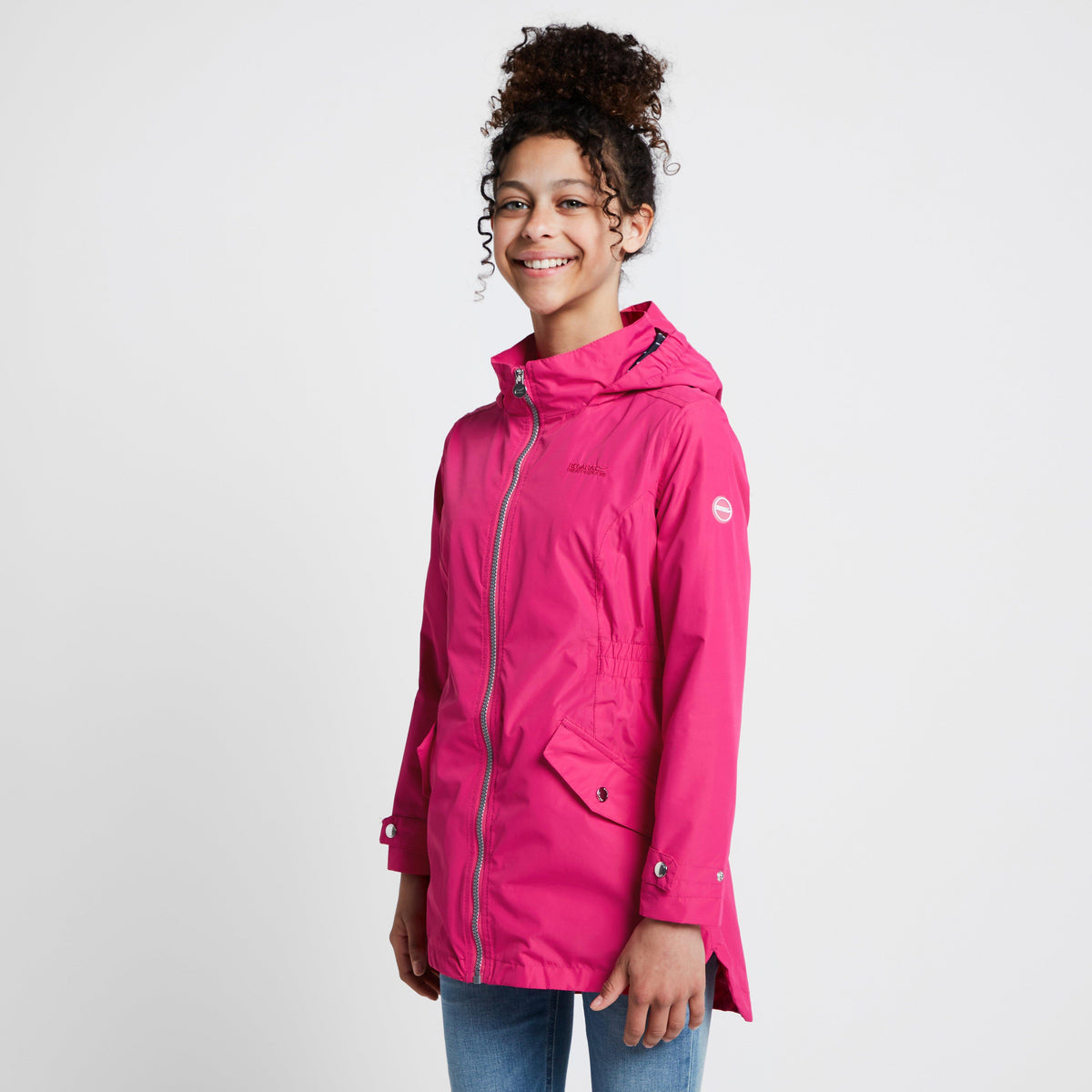 Kids Talei Waterproof Jacket Pink Fusion