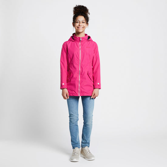 Kids Talei Waterproof Jacket Pink Fusion
