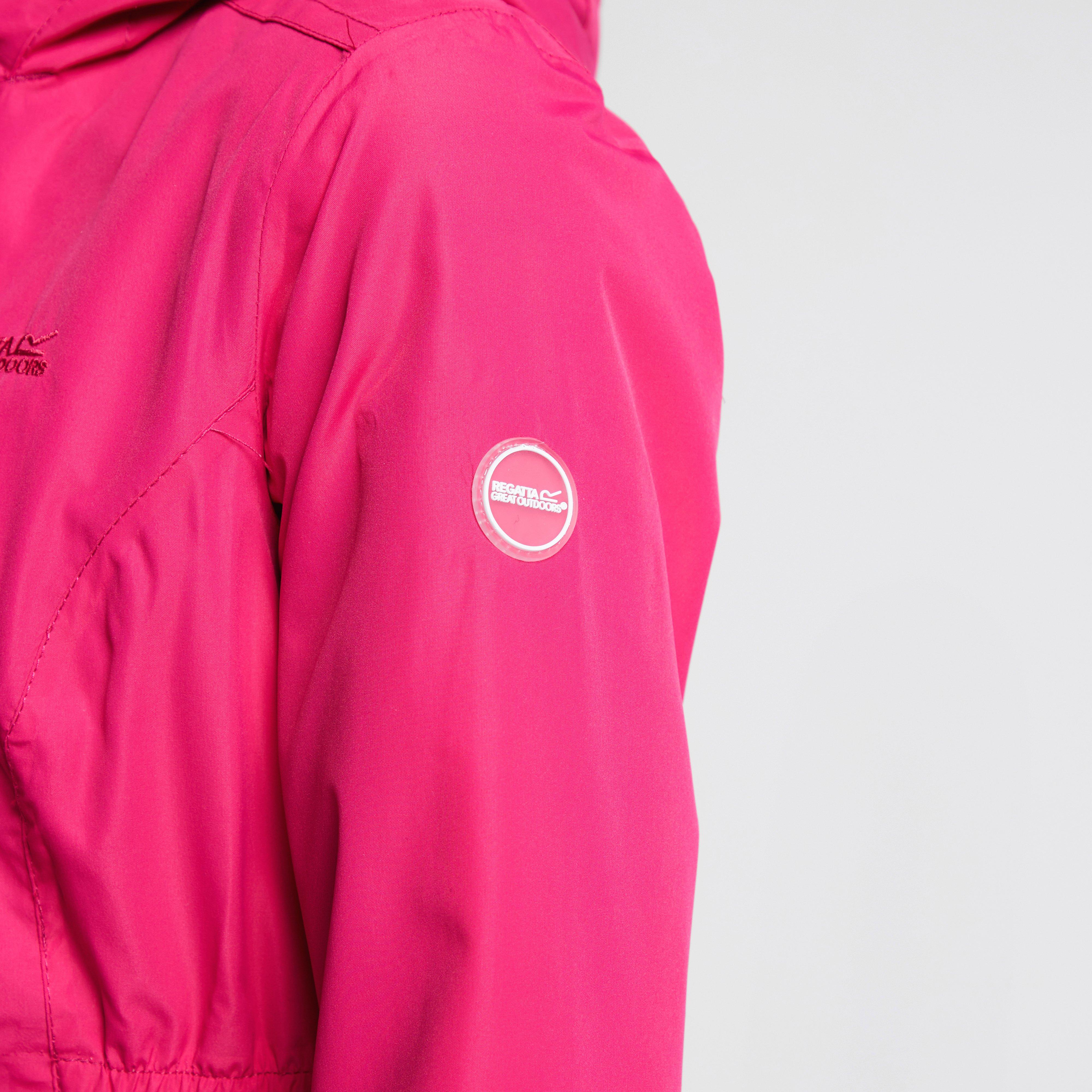 Kids Talei Waterproof Jacket Pink Fusion