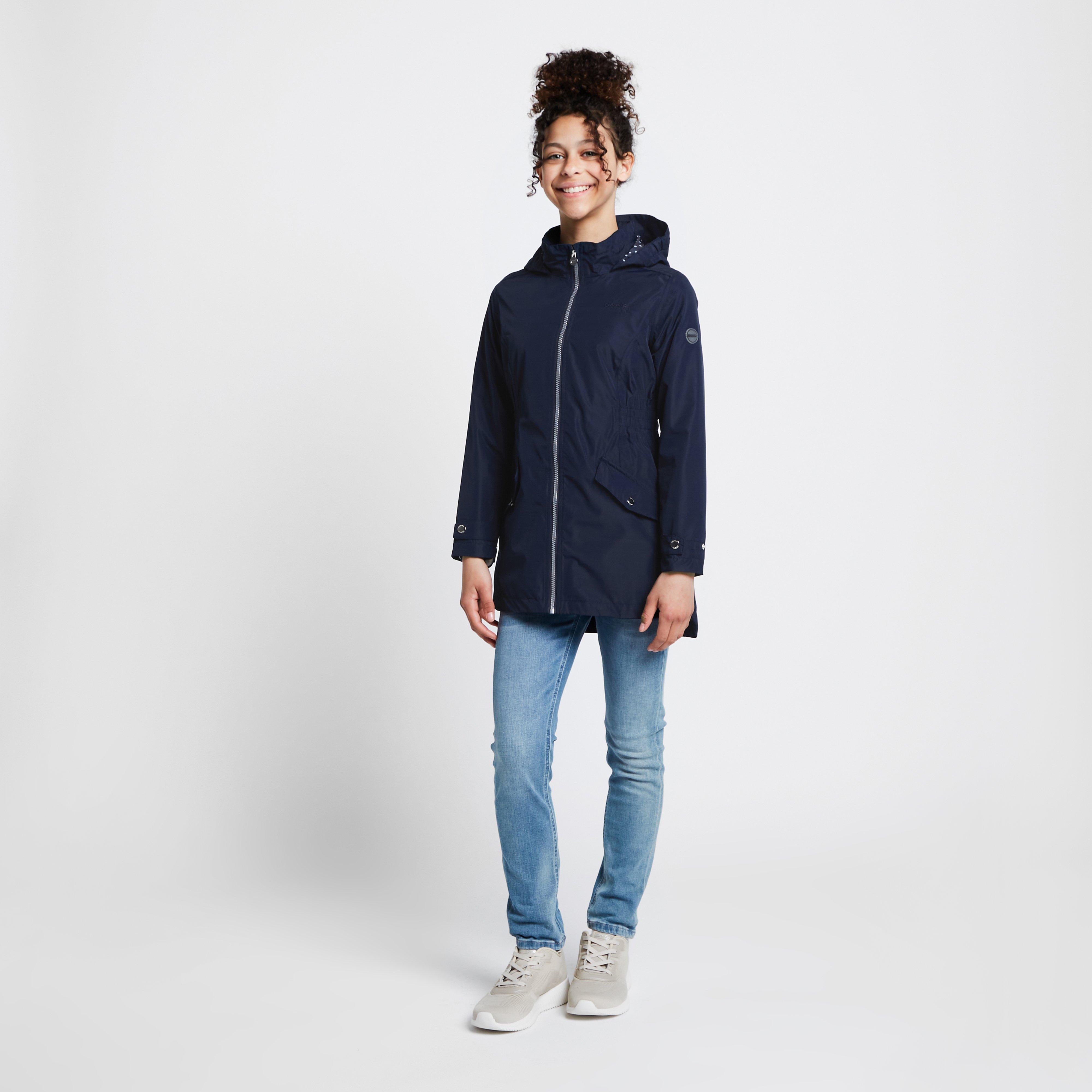Kids Talei Waterproof Jacket Navy