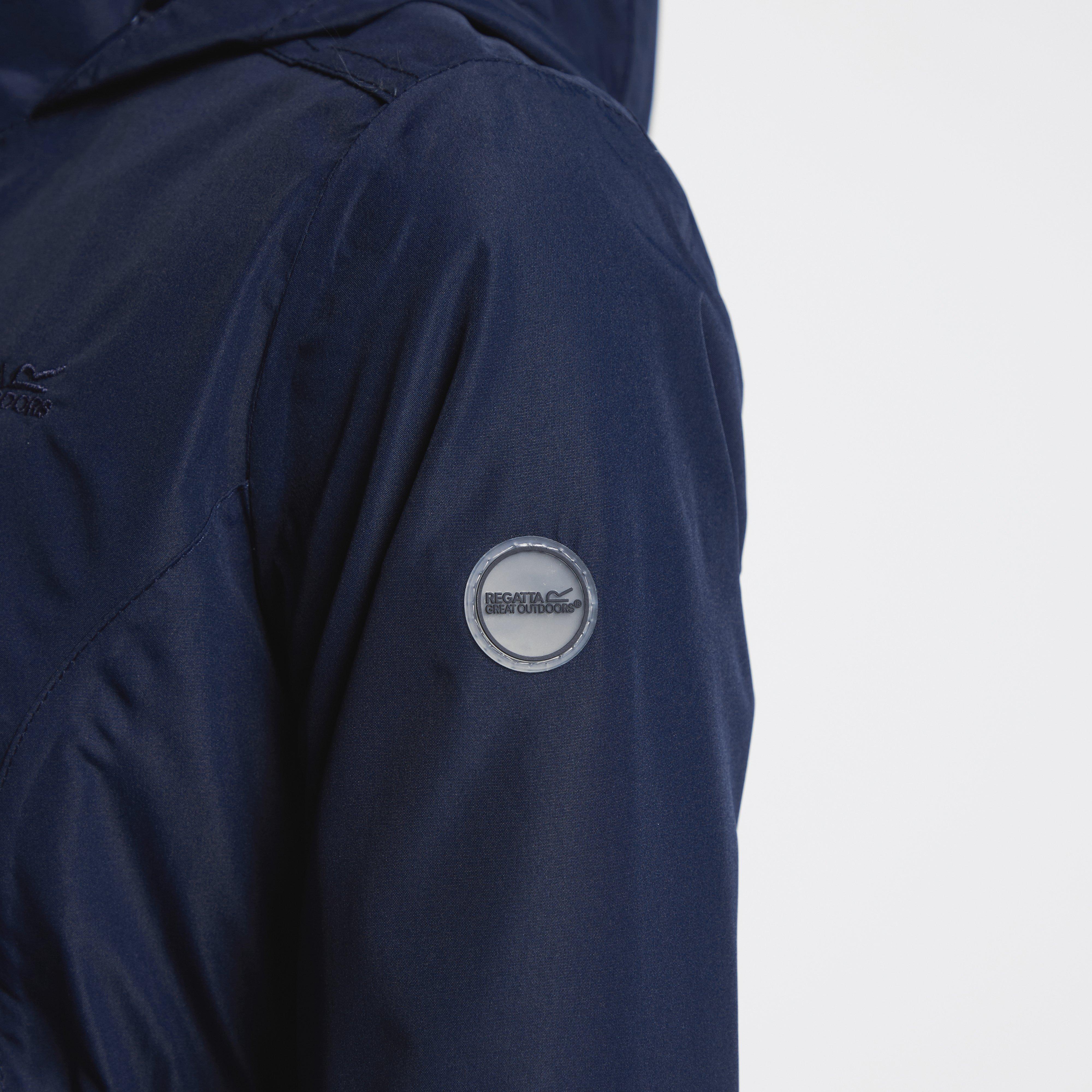 Kids Talei Waterproof Jacket Navy