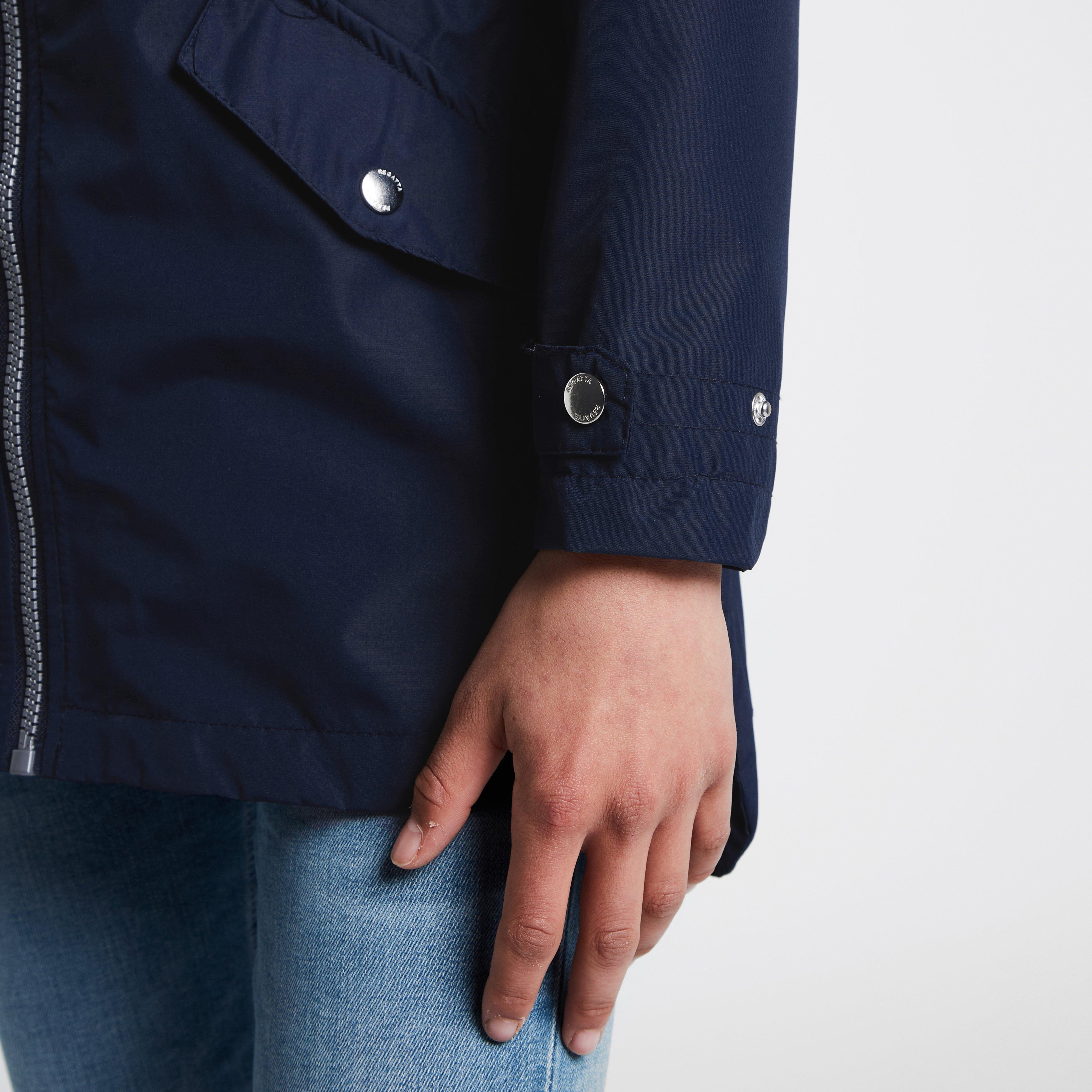 Kids Talei Waterproof Jacket Navy