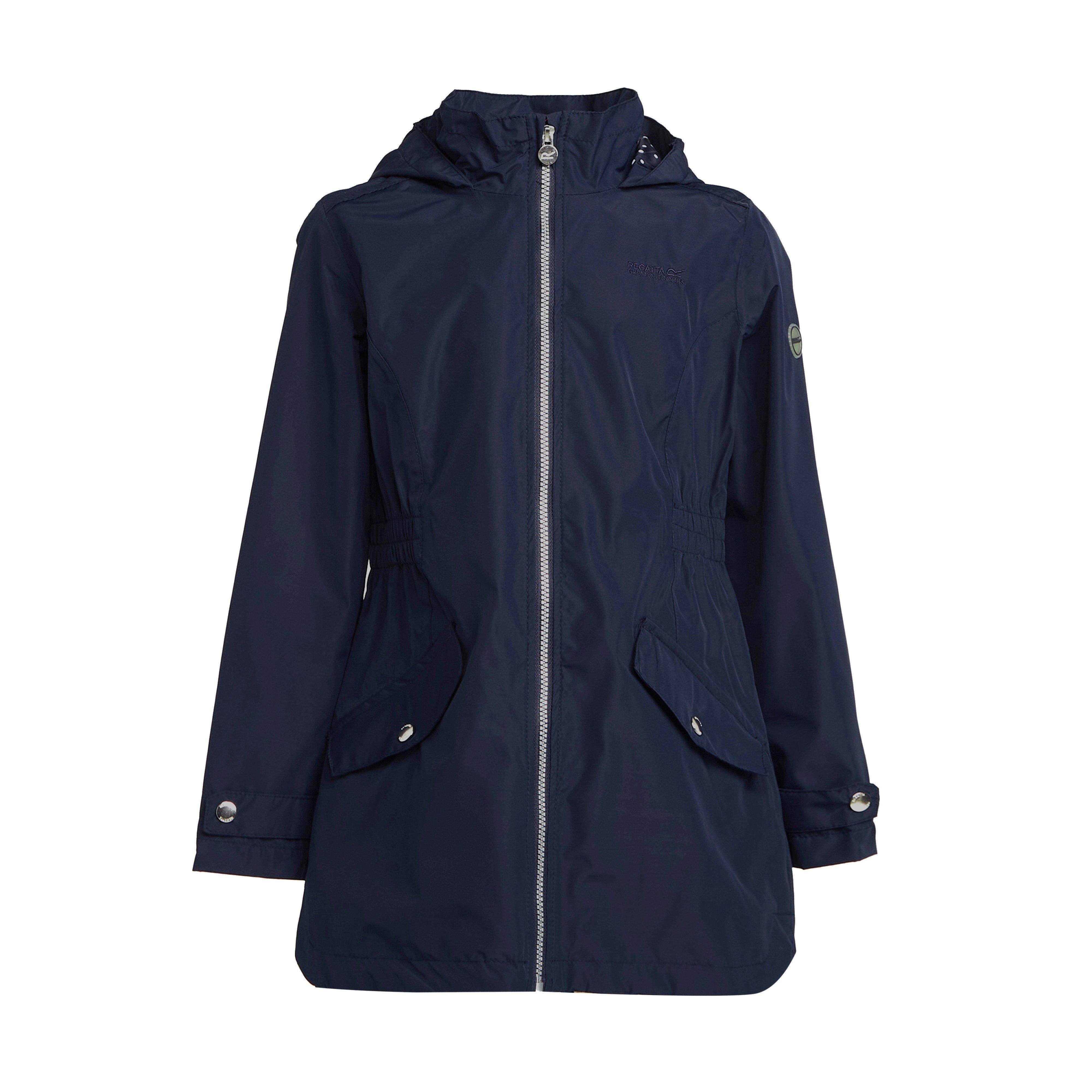 Kids Talei Waterproof Jacket Navy