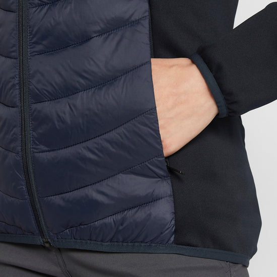 Ladies Clumber II Hybrid Jacket Navy