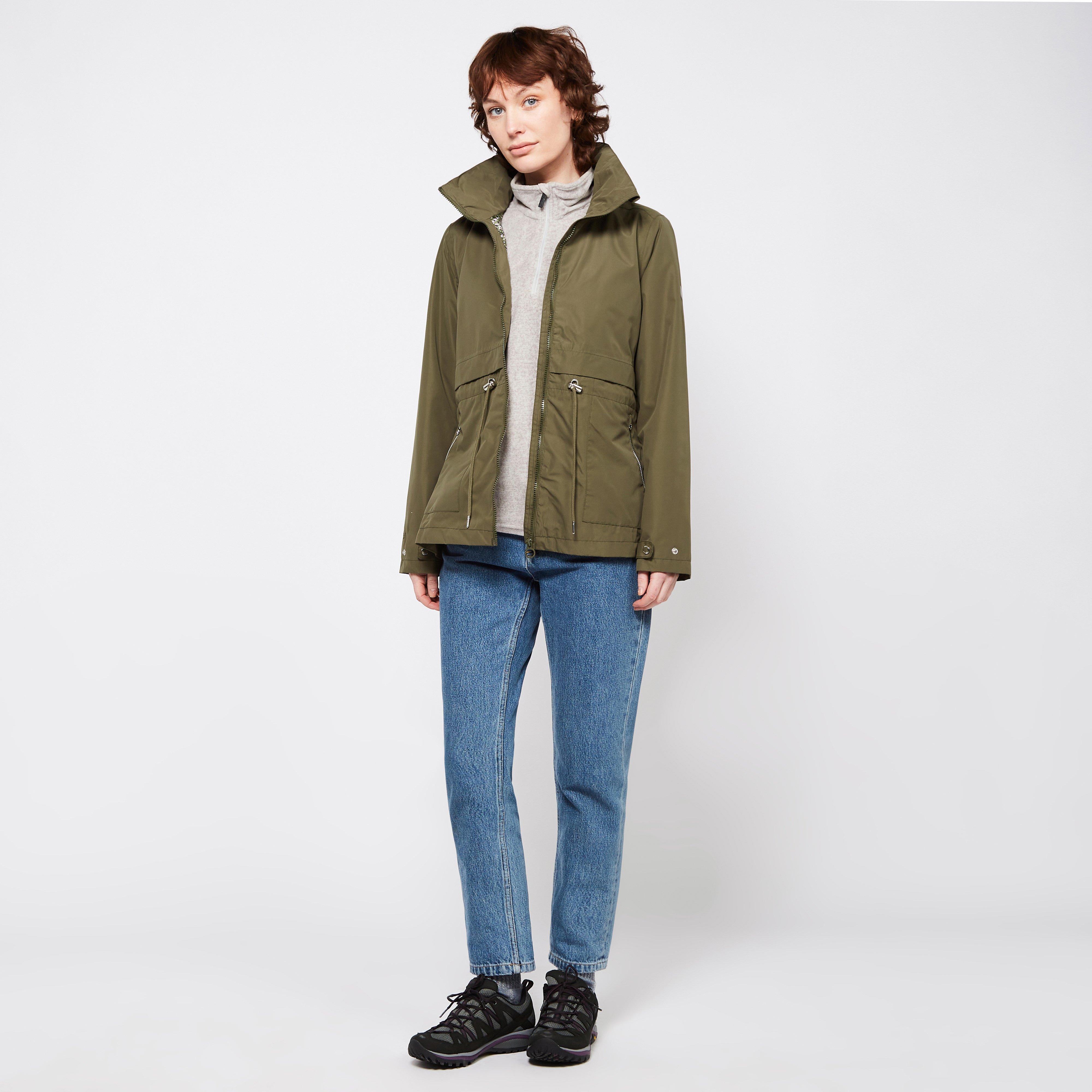 Ladies Nadira Waterproof Jacket Khaki