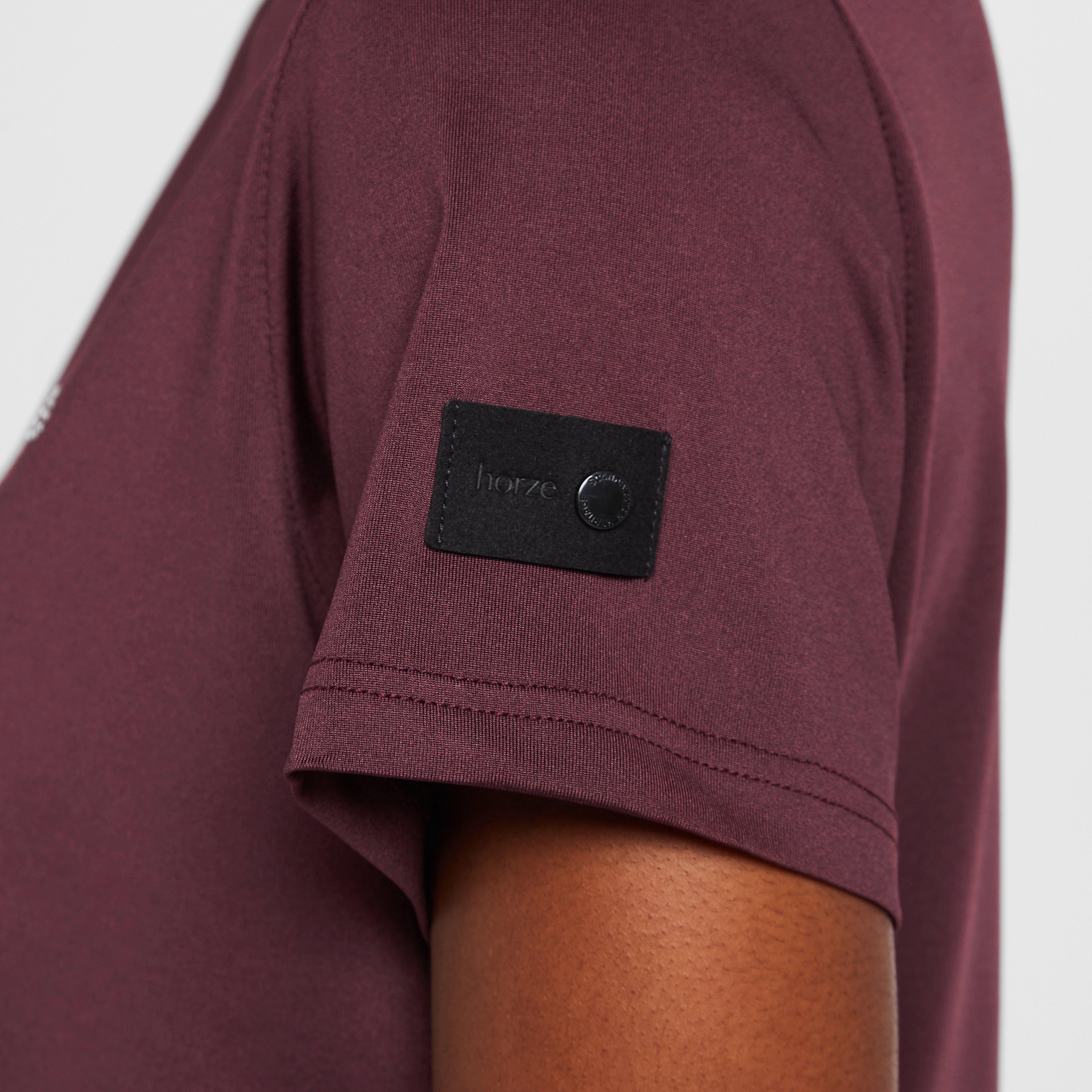 Womens Tabitha T-Shirt Burgundy Red Mahogany