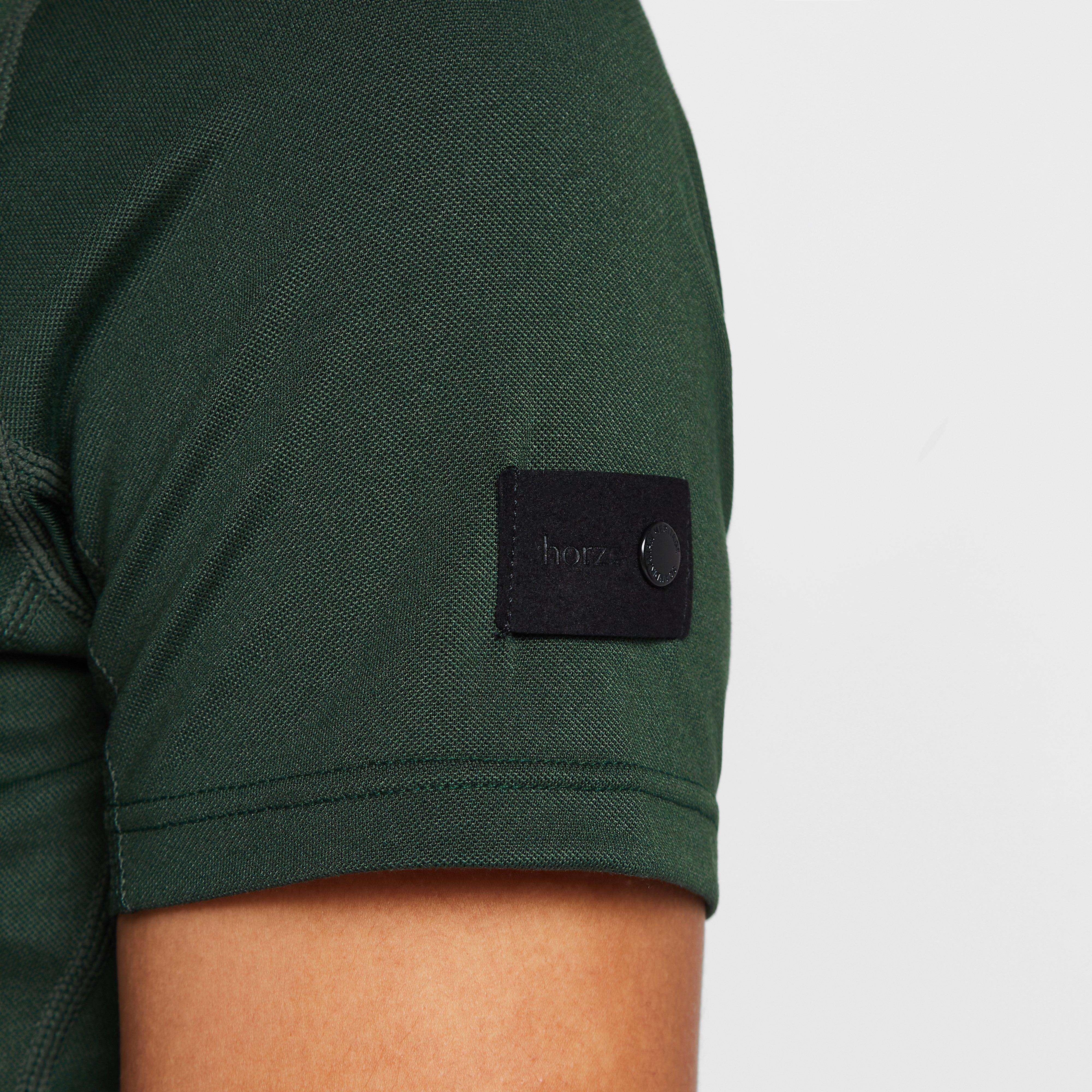 Womens Tiana Pique Short Sleeve Polo Shirt Mountain View Green