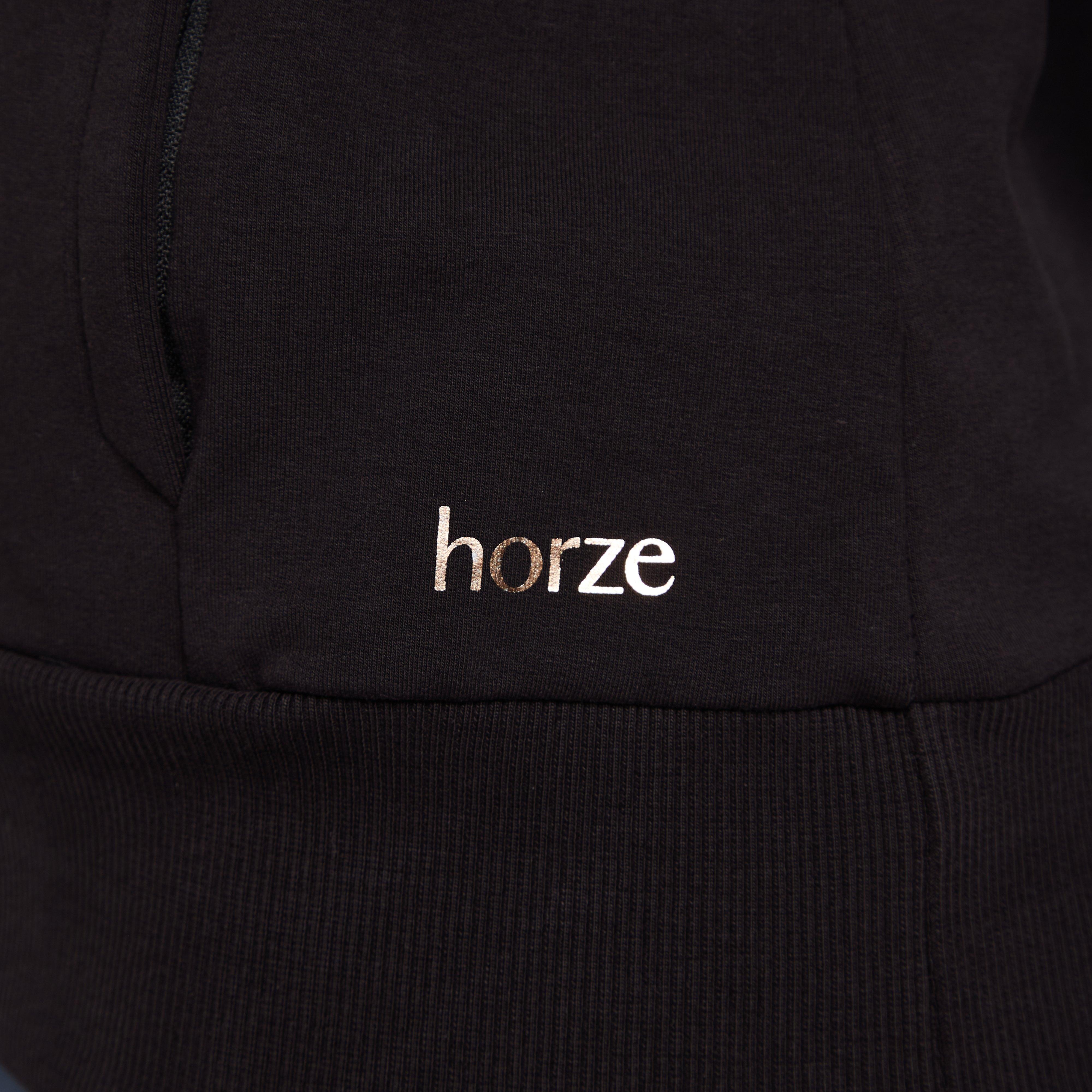 Womens Organic Remy Cotton Sweatshirt Black