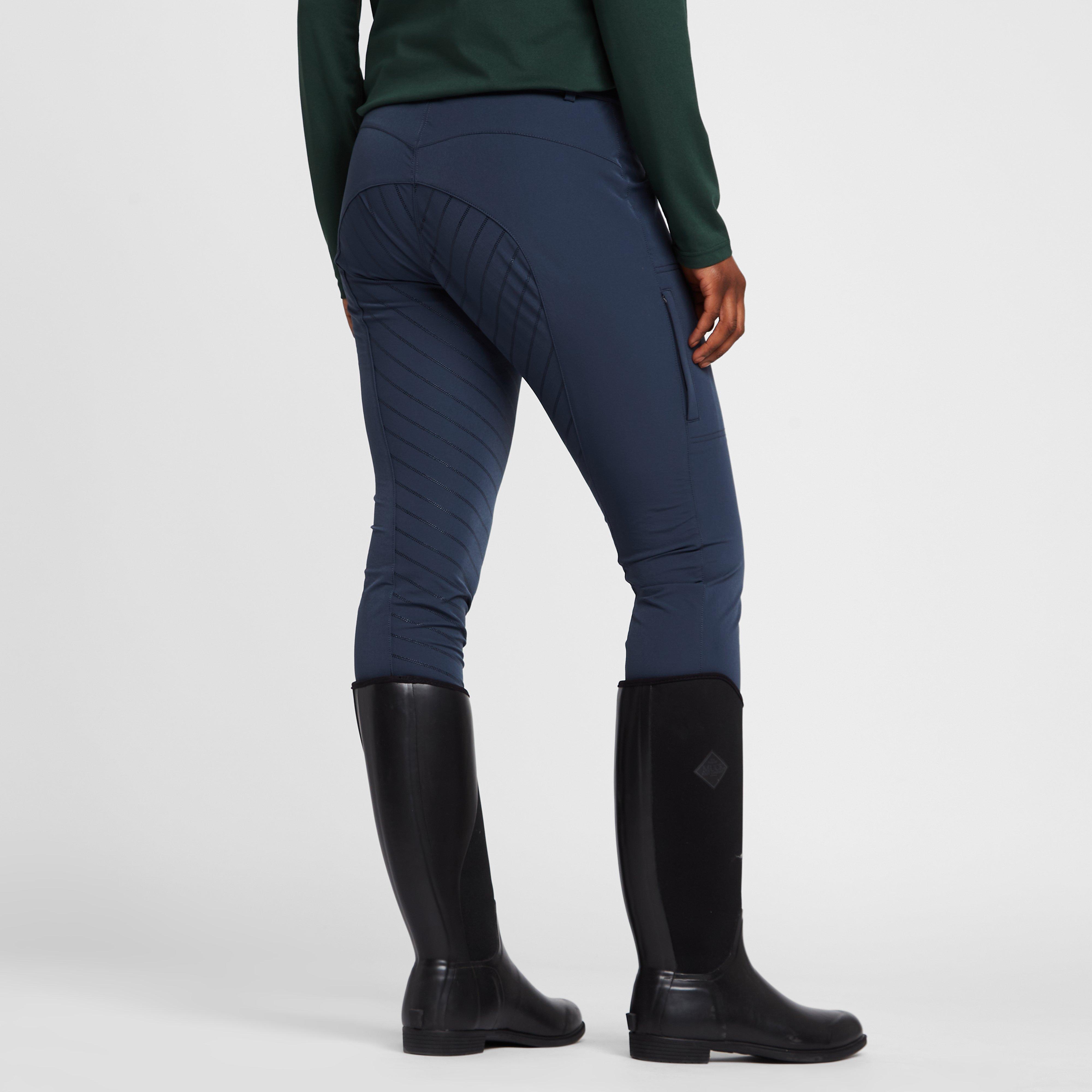 Womens Anna Silicone Full Seat Breeches Obscure Night Blue