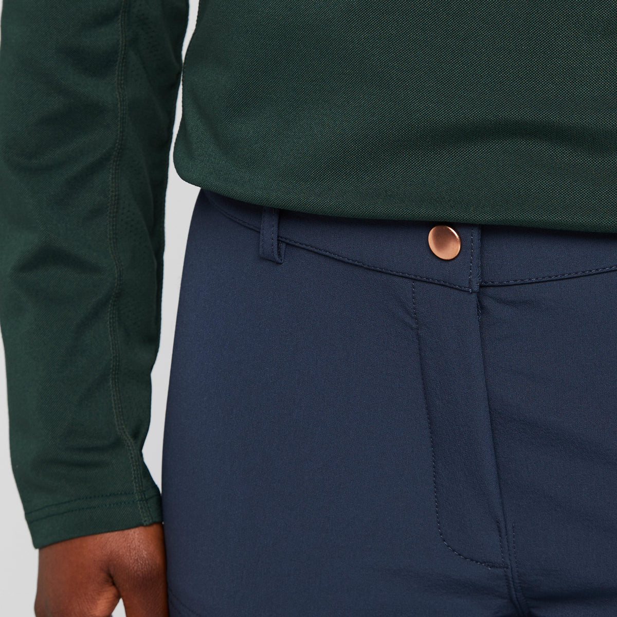 Womens Anna Silicone Full Seat Breeches Obscure Night Blue