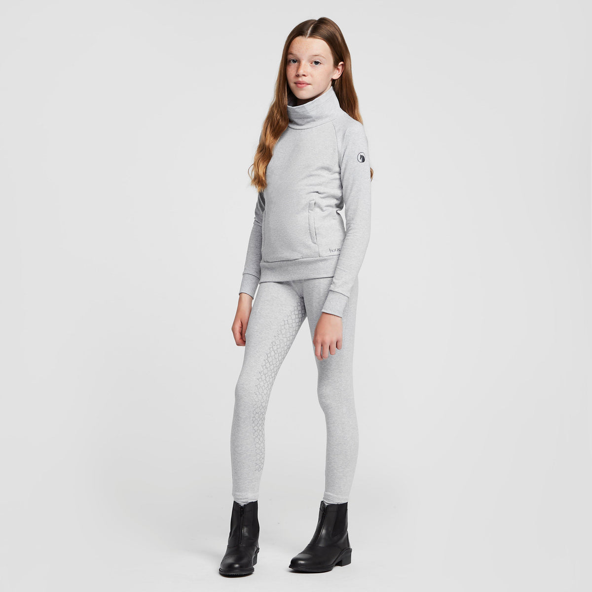 Childs Organic Emmie Cotton Sweatshirt Ash Grey