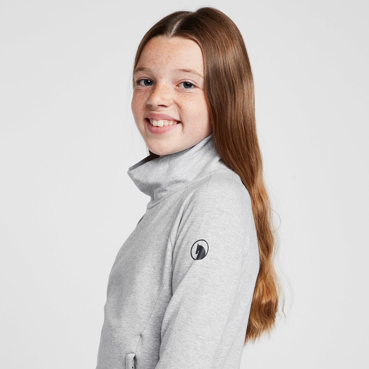 Childs Organic Emmie Cotton Sweatshirt Ash Grey