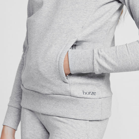 Childs Organic Emmie Cotton Sweatshirt Ash Grey