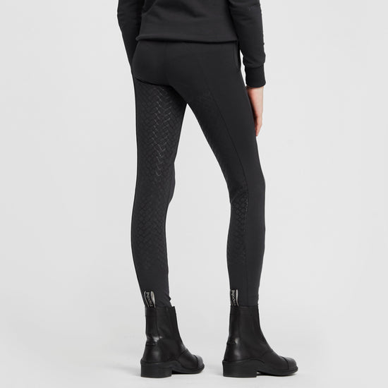 Childs Organic Emmie Cotton Silicone Full Seat Riding Tights Dark Navy