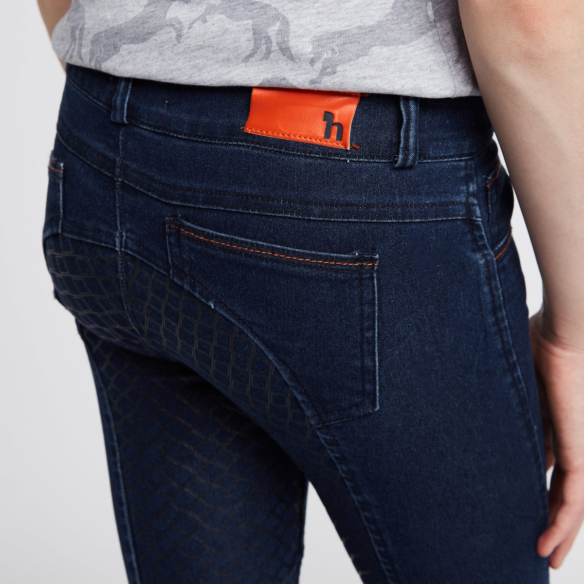 Kids Allison Denim Breeches Denim Blue