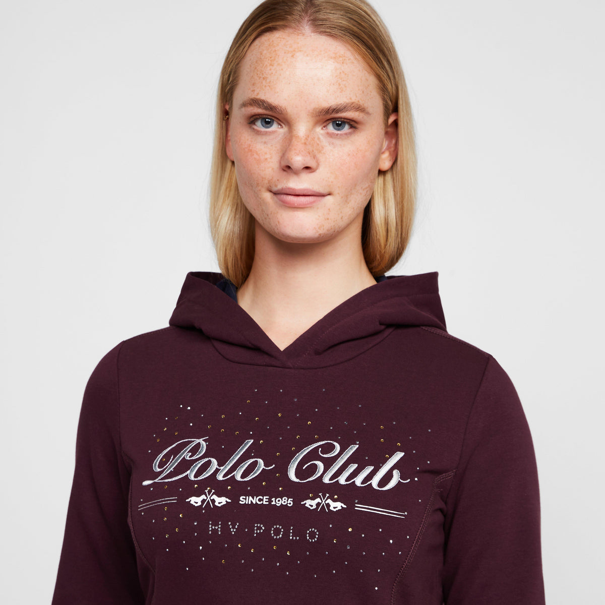 Womens Penelope Hoodie Dark Berry