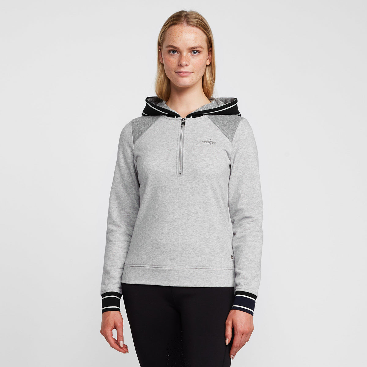 Womens Charlize Hoodie Grey Heather