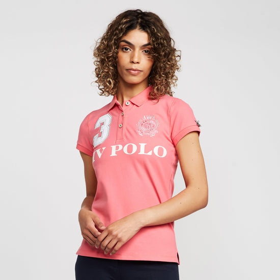 Womens Favouritas EQ Polo Shirt Violet Tulip