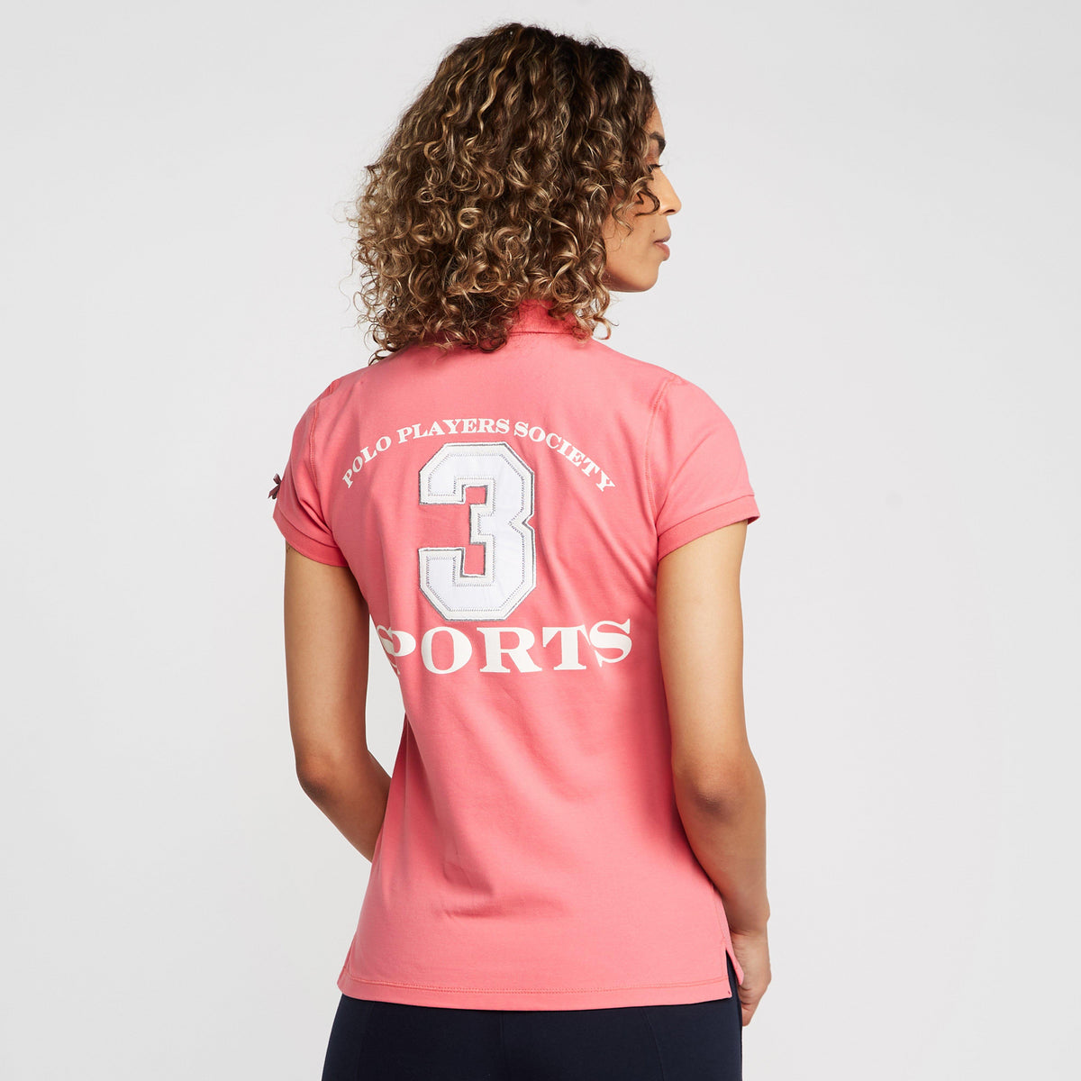 Womens Favouritas EQ Polo Shirt Violet Tulip