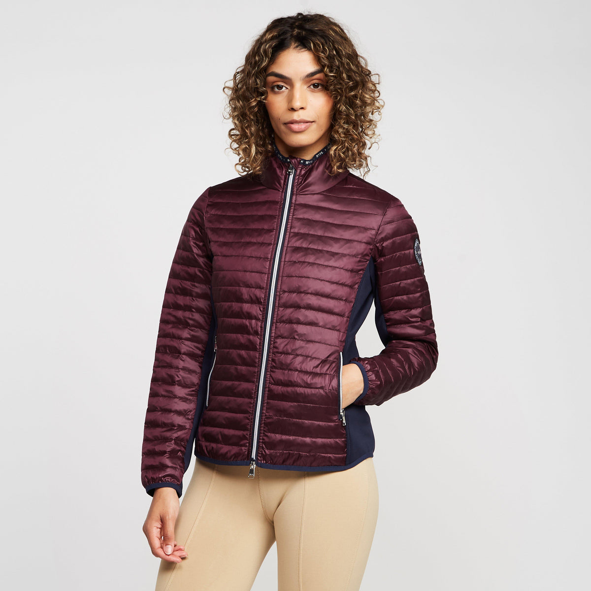 Womens Laurine Jacket Dark Berry