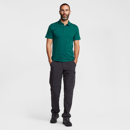 Mens Sinton Polo Shirt Pacific Green