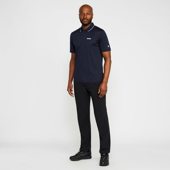 Mens Maverick V Active Polo Shirt Navy