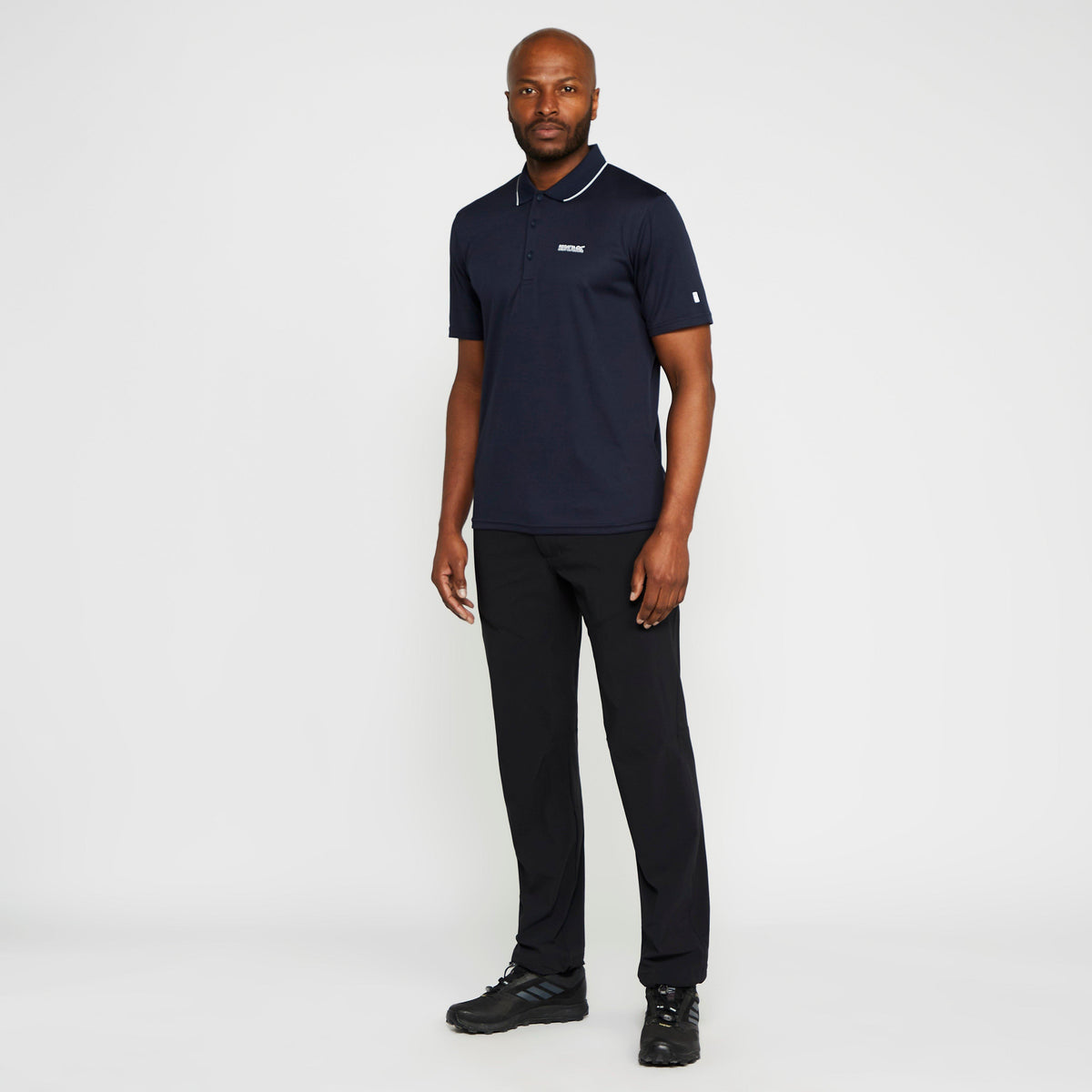 Mens Maverick V Active Polo Shirt Navy