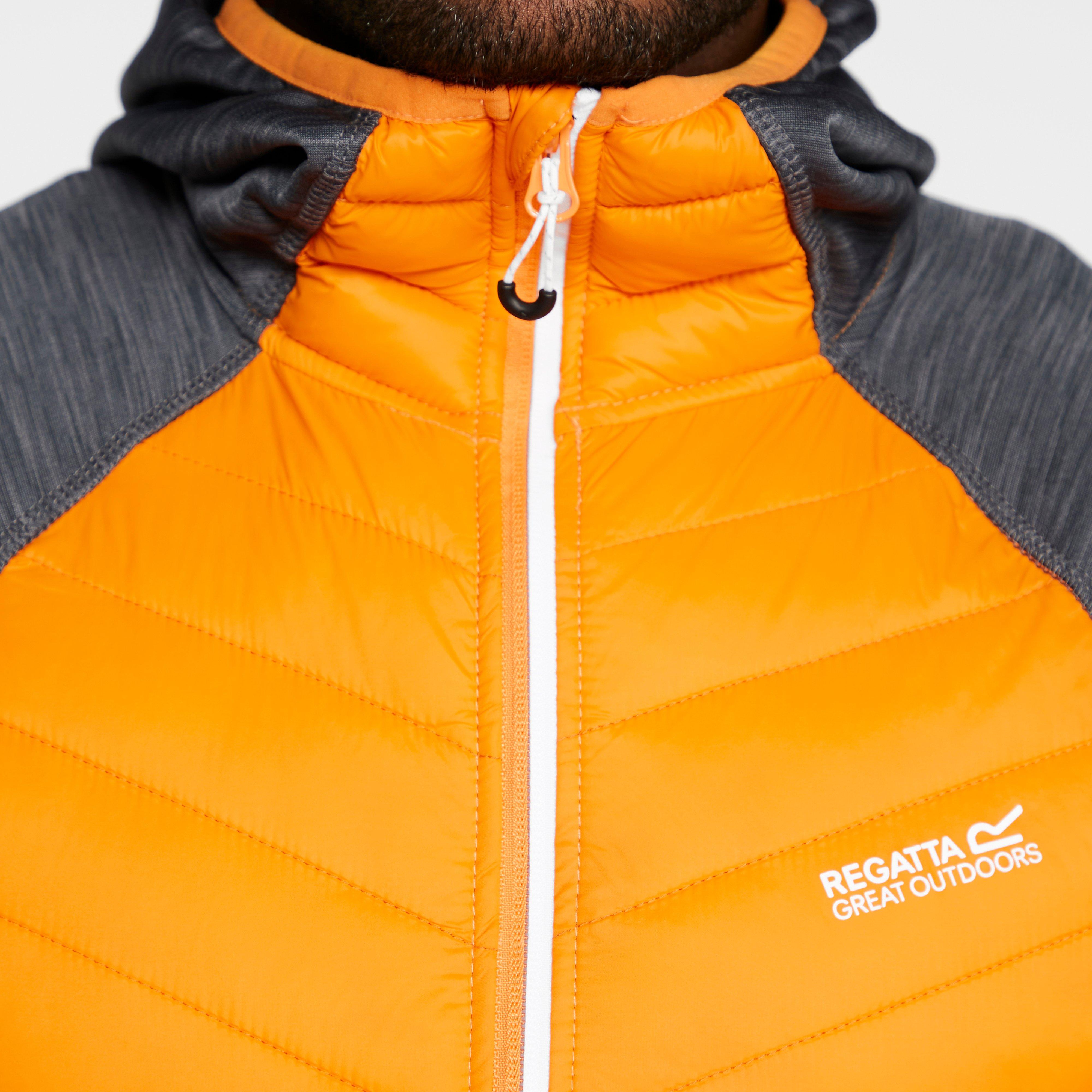 Mens Anderson VI Hybrid Insulated Jacket Flame Orange/Light Grey Marl/Fox