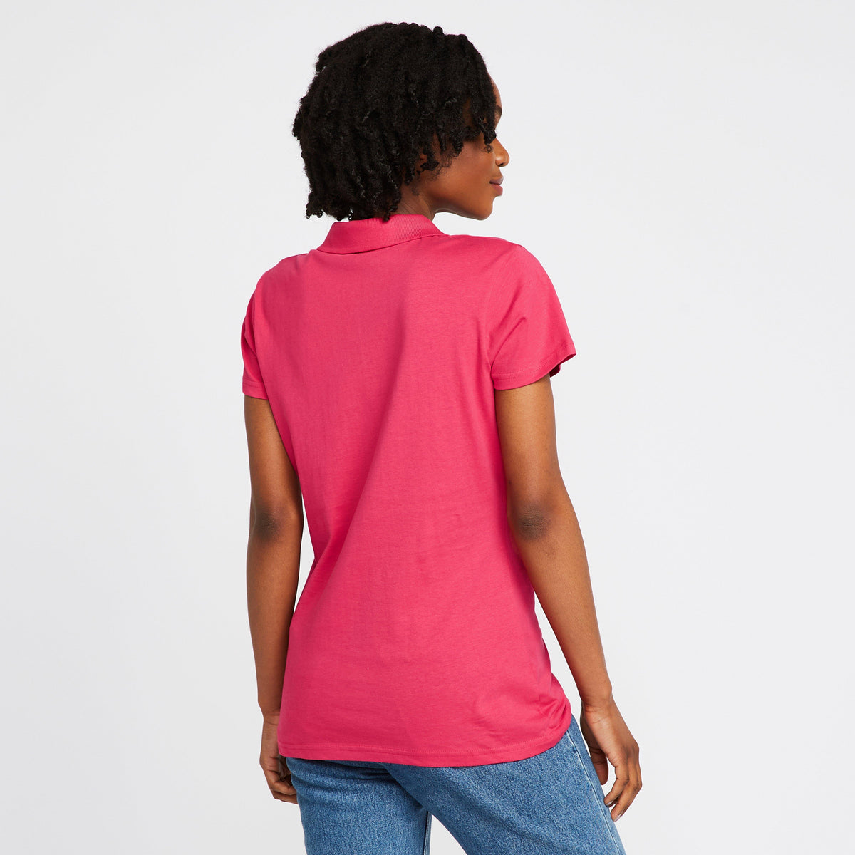 Womens Sinton Polo Shirt Rethink Pink
