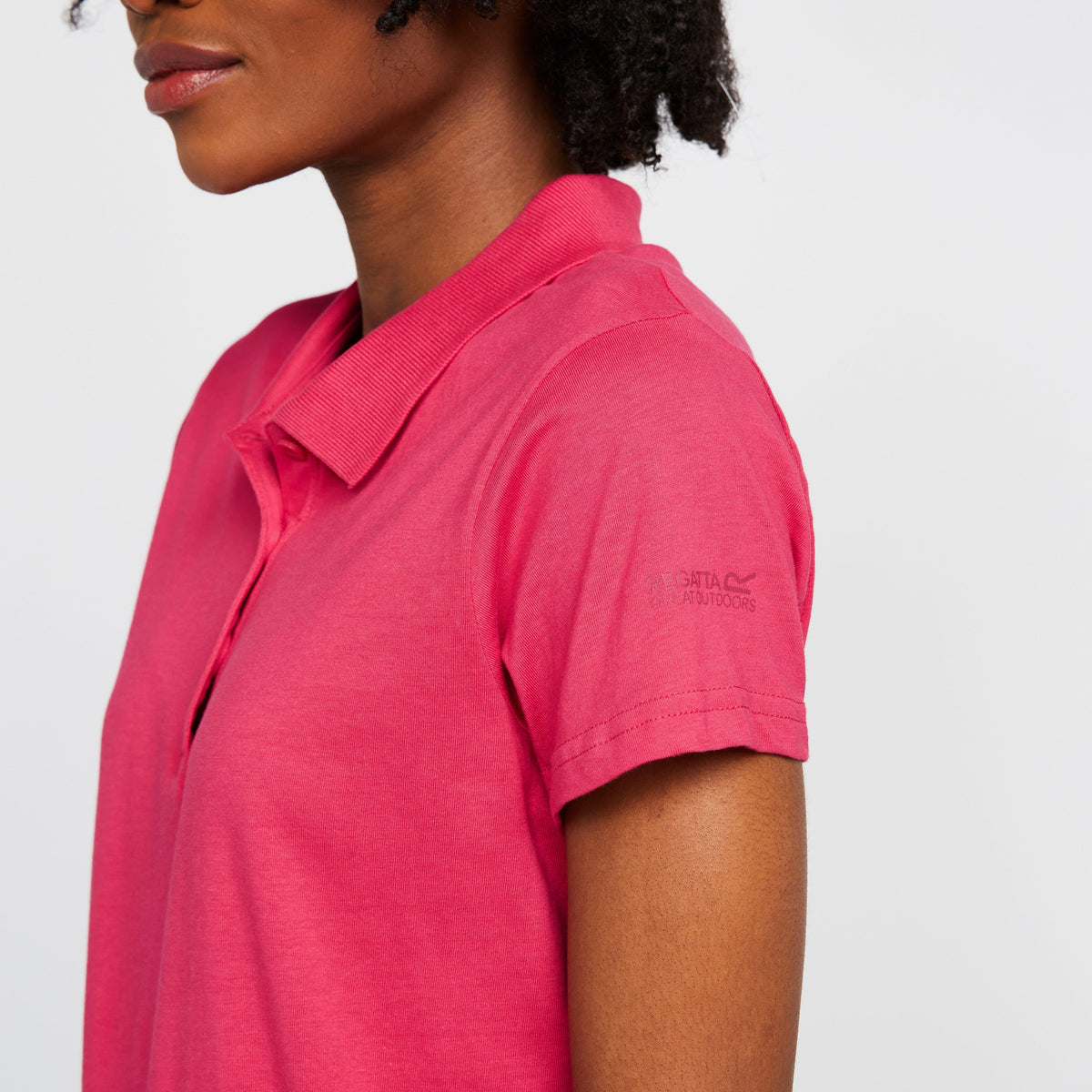 Womens Sinton Polo Shirt Rethink Pink