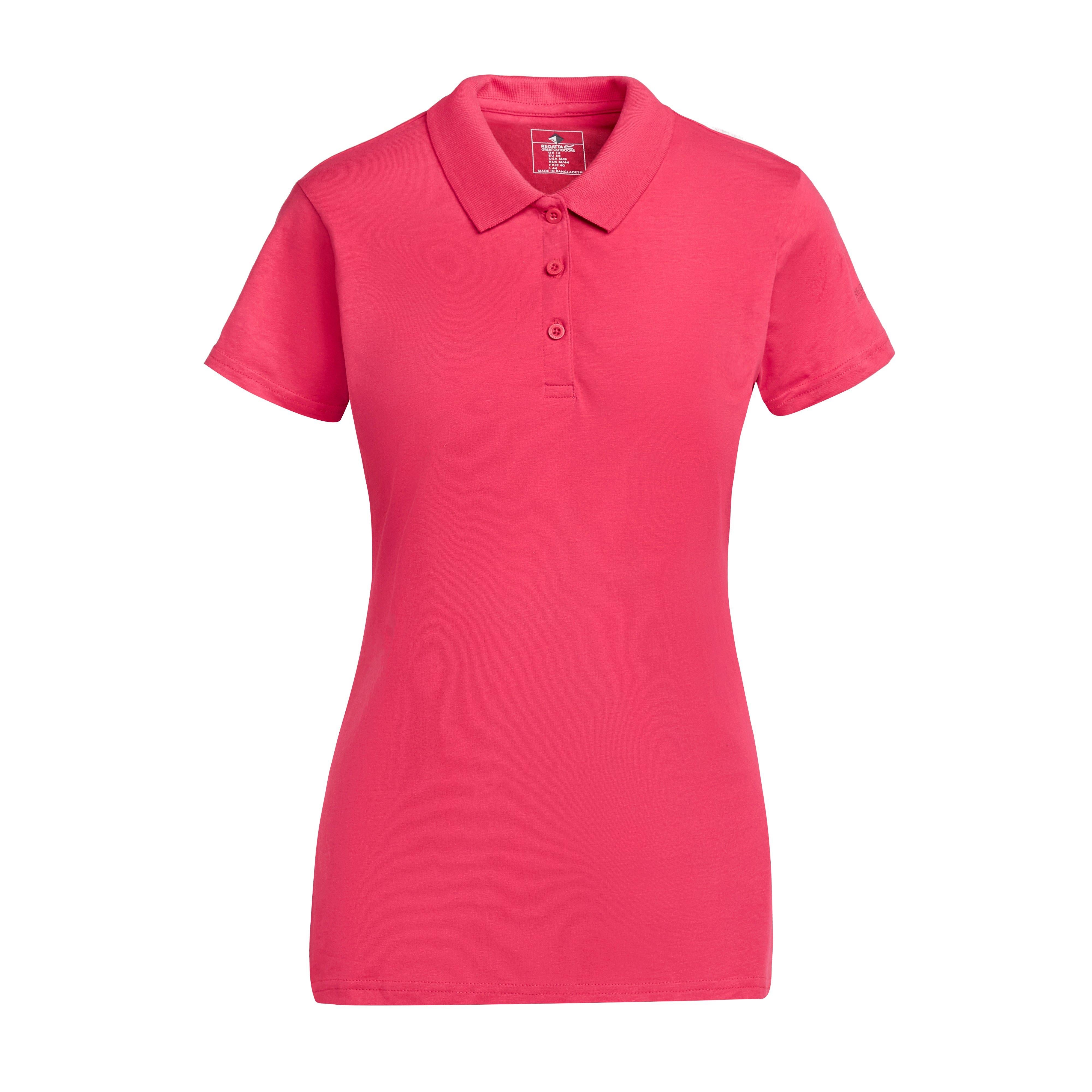 Womens Sinton Polo Shirt Rethink Pink
