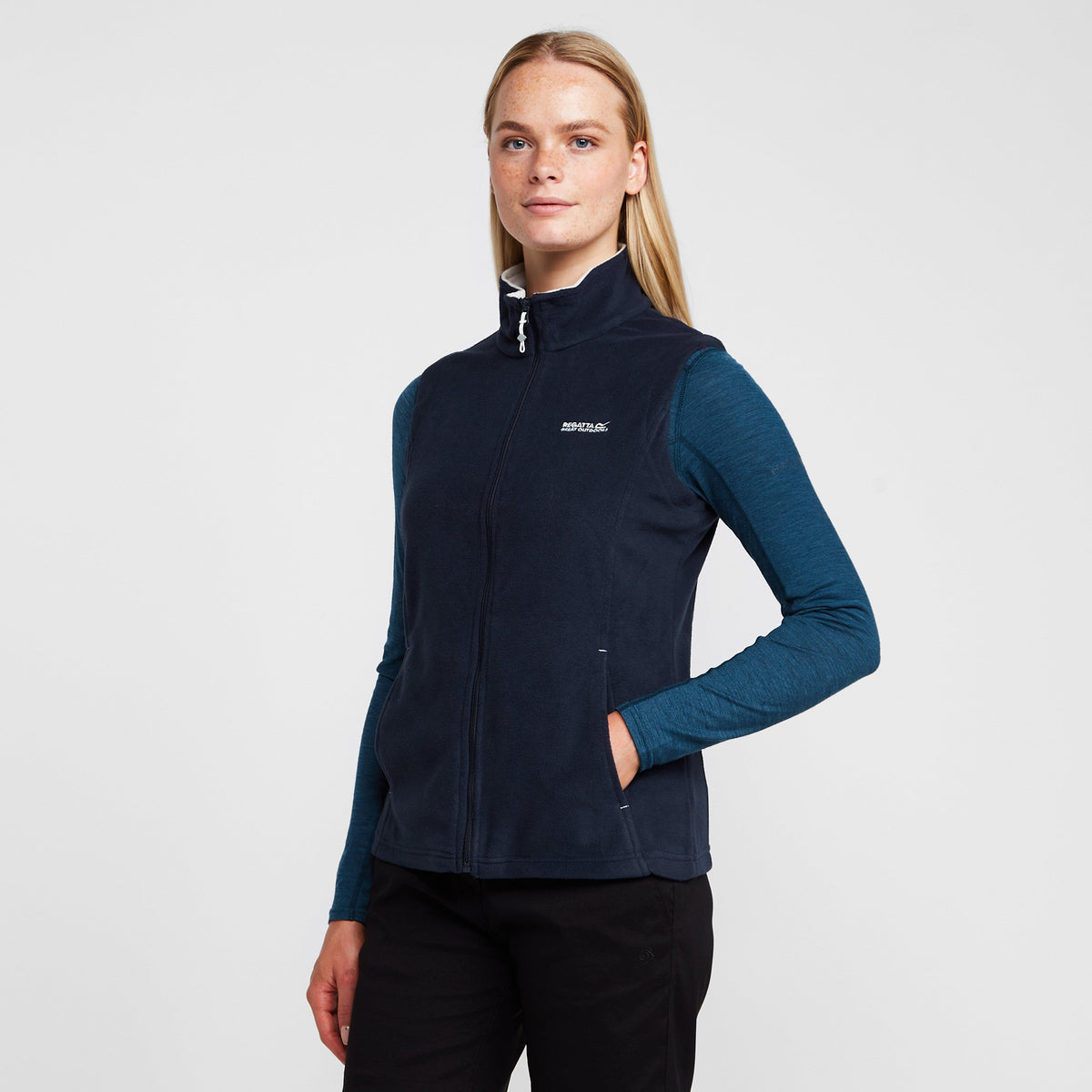 Womens Sweetness II Gilet Navy Polar Bear