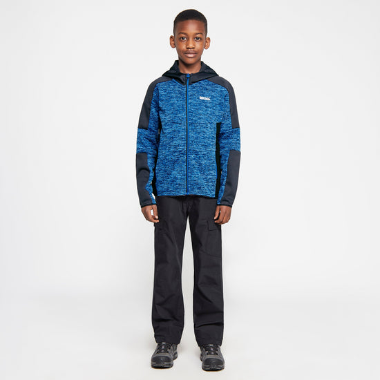 Childs Dissolver V Fleece Jacket Imperial Blue/India Grey