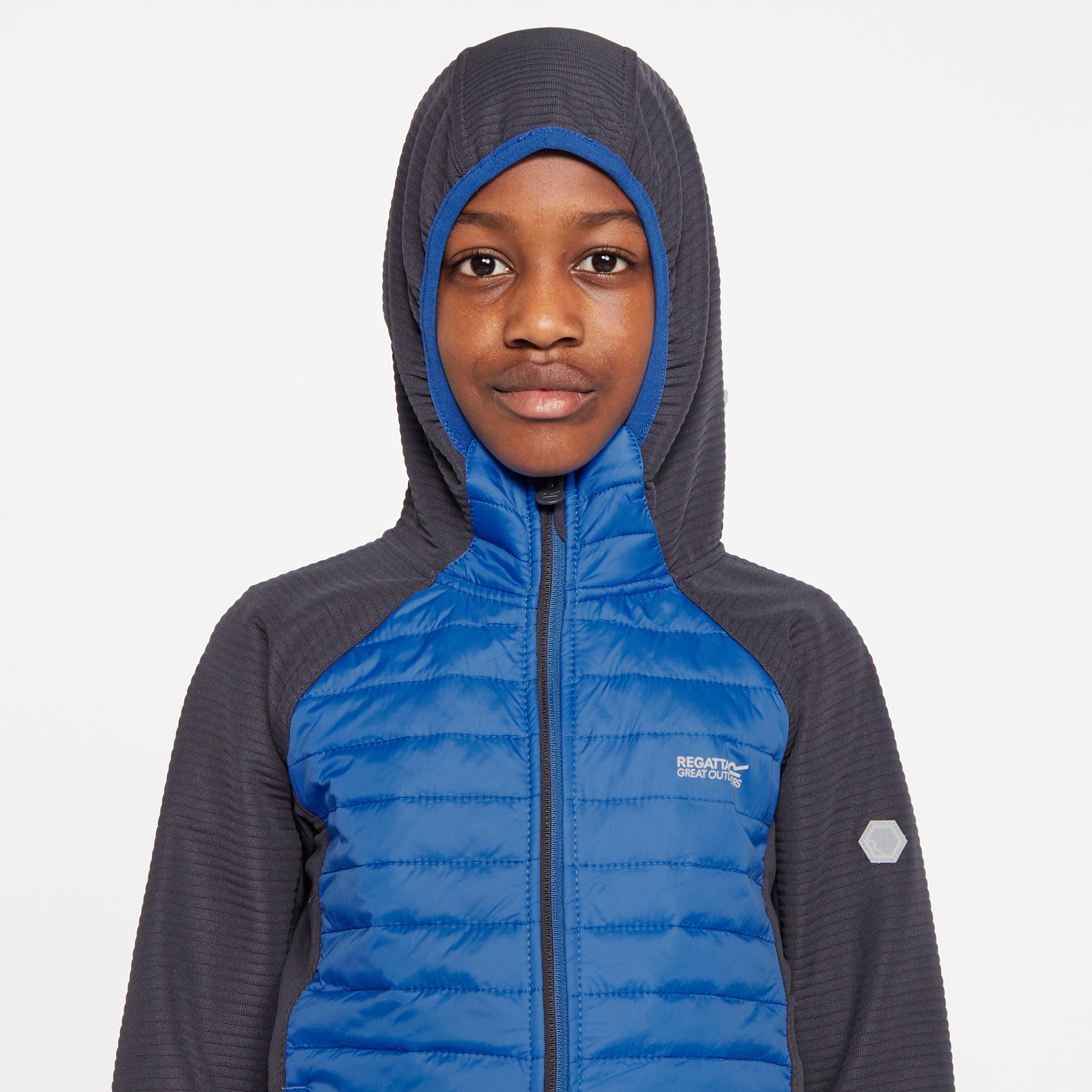Childs Kielder Hybird V Jacket Imperial Blue/India Grey
