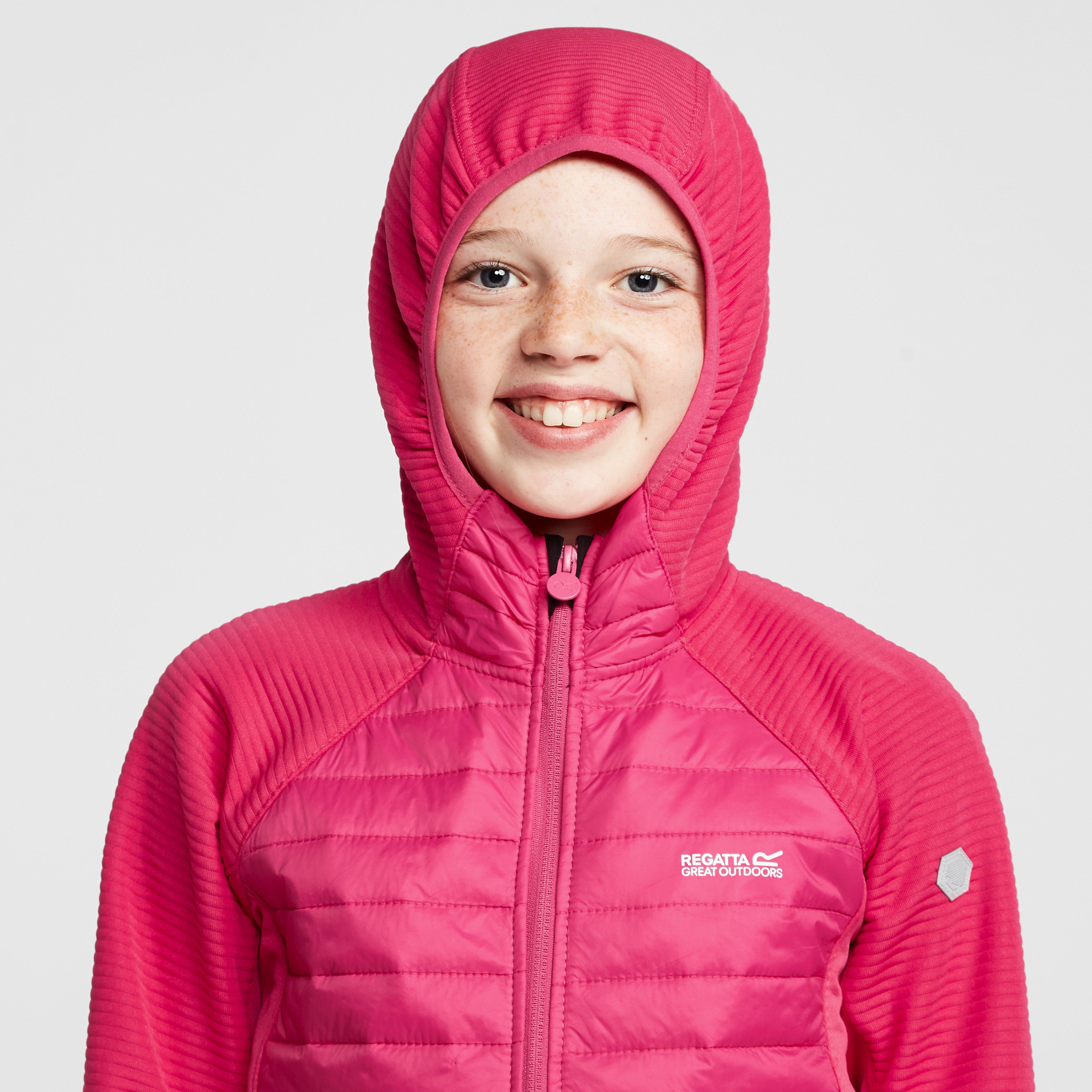 Childs Kielder Hybrid V Jacket Pink Fusion