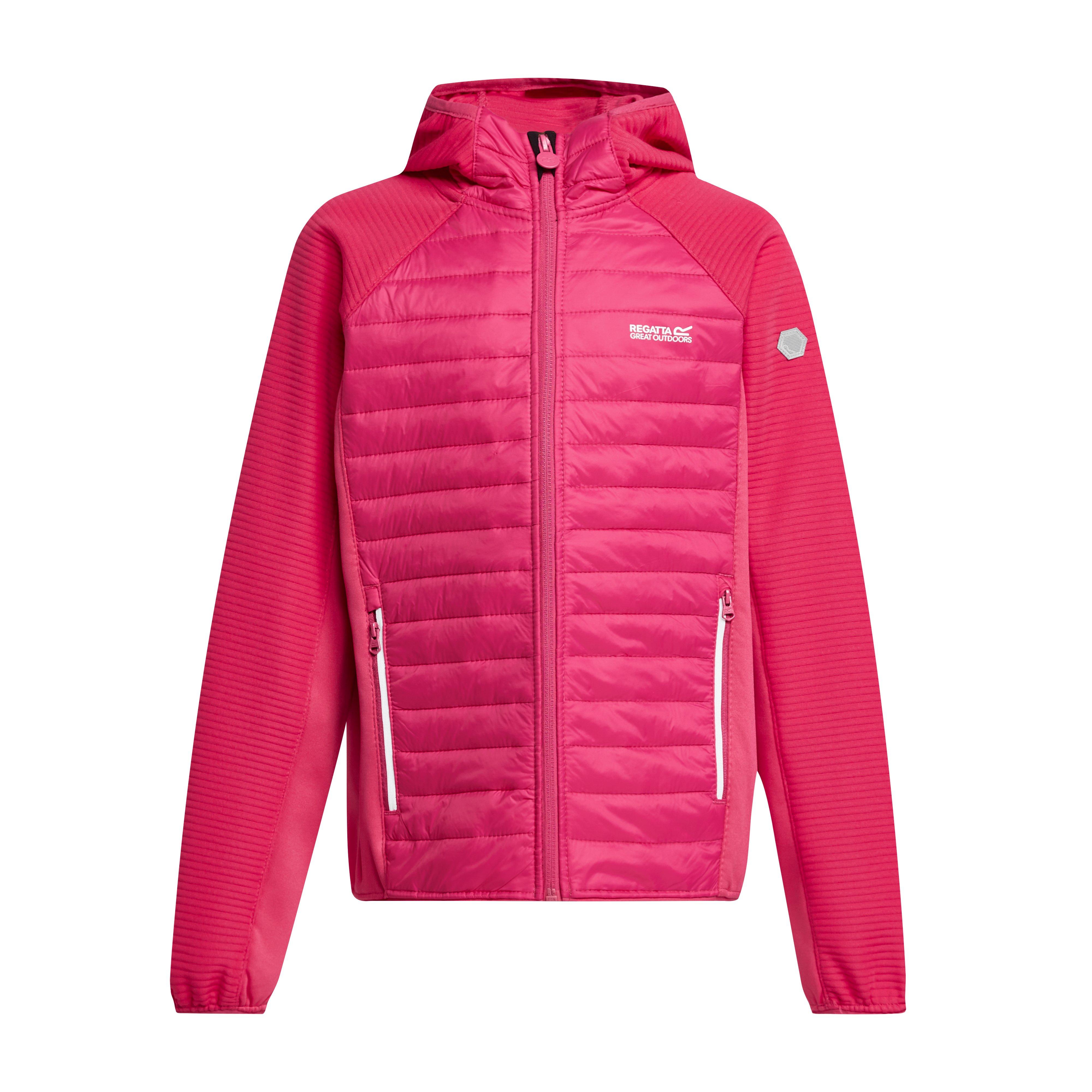 Childs Kielder Hybrid V Jacket Pink Fusion