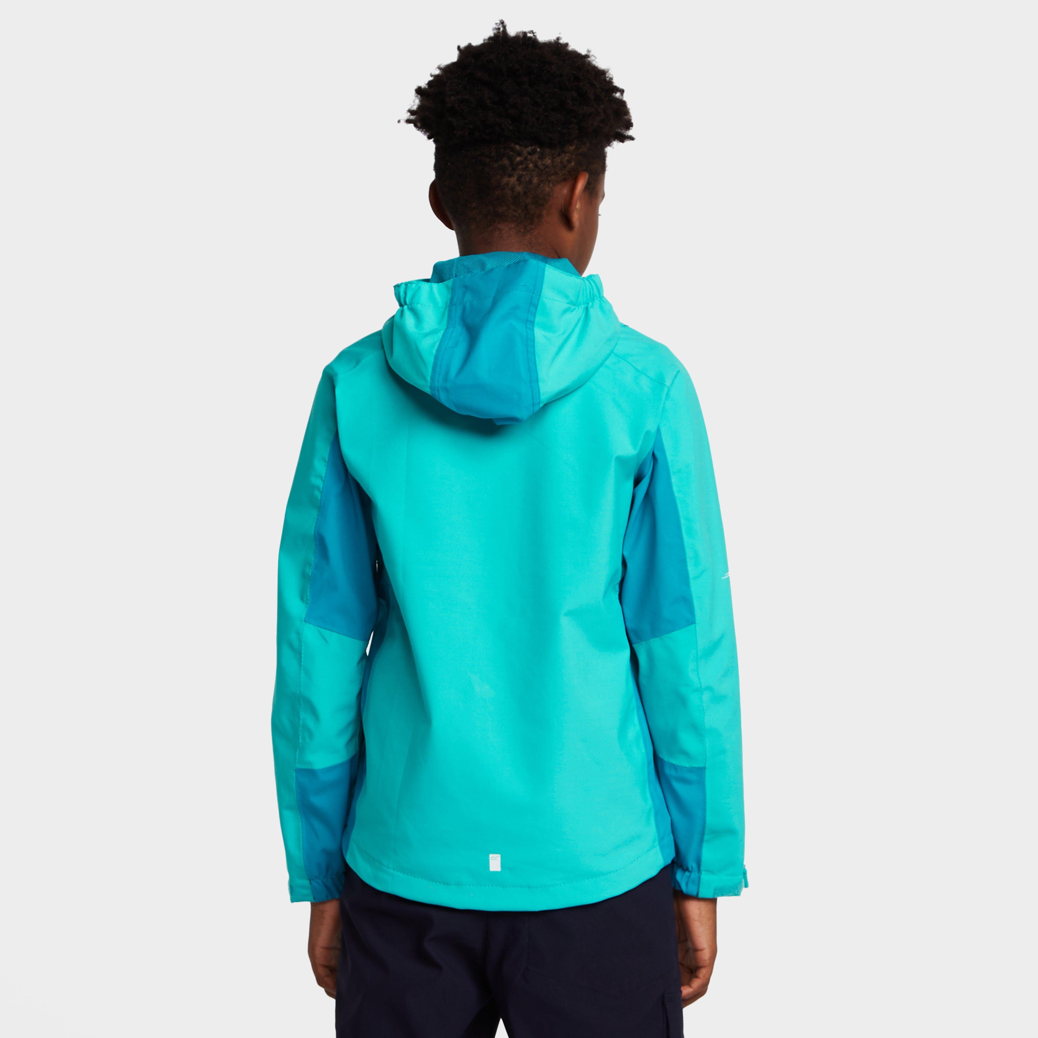 Childs Highton III Waterproof Jacket Turquoise/Enamel