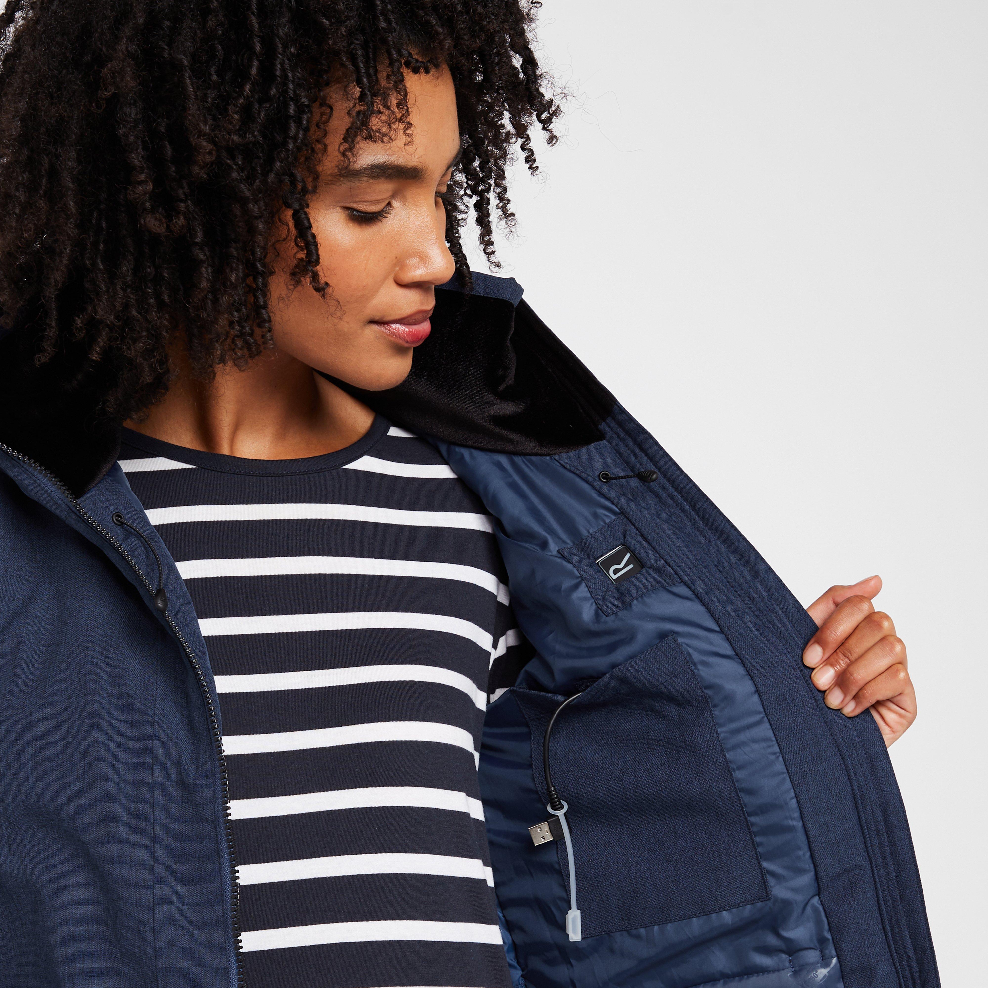 Ladies Voltera Heated Jacket IV Dark Denim