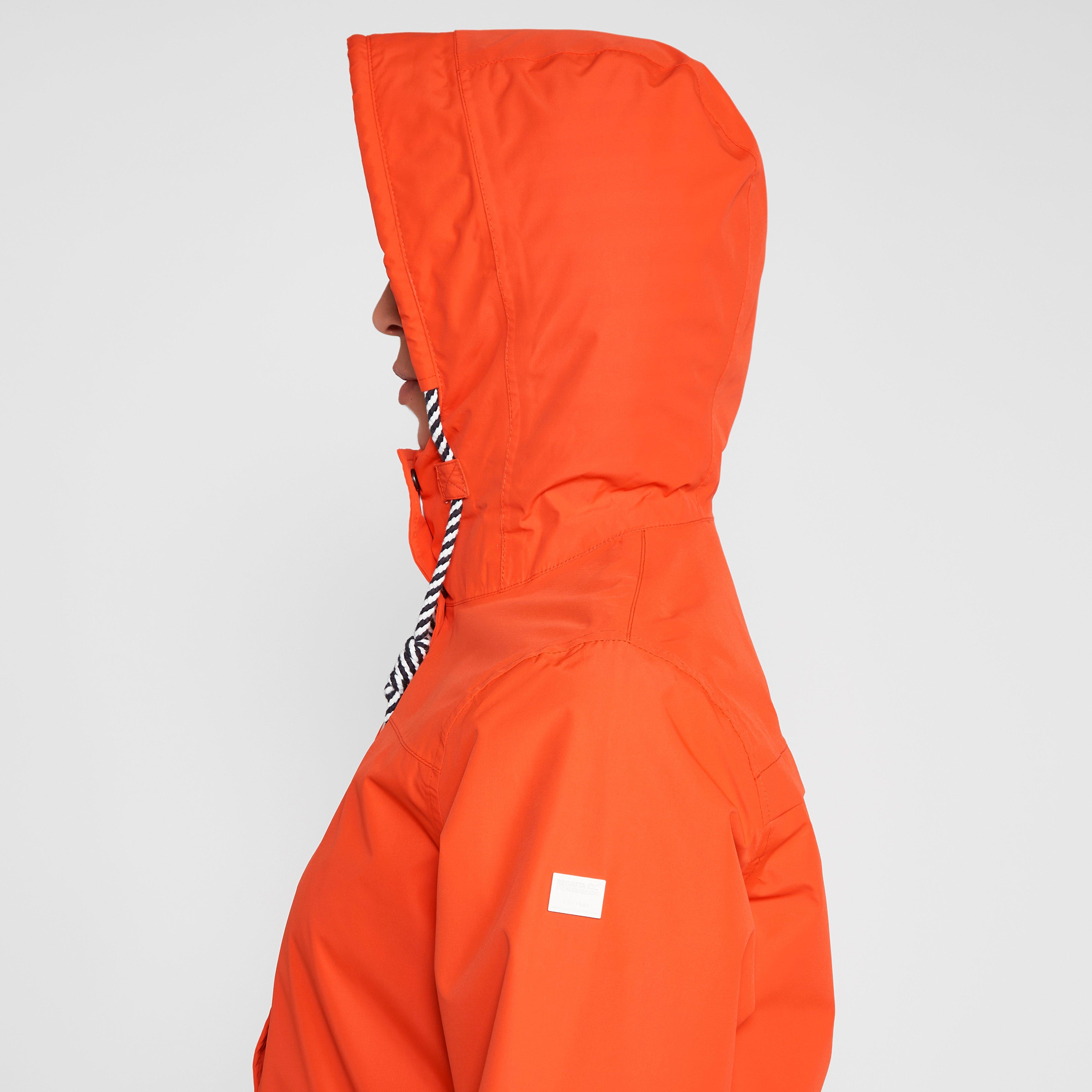Womens Bayarma Waterproof Jacket Orange