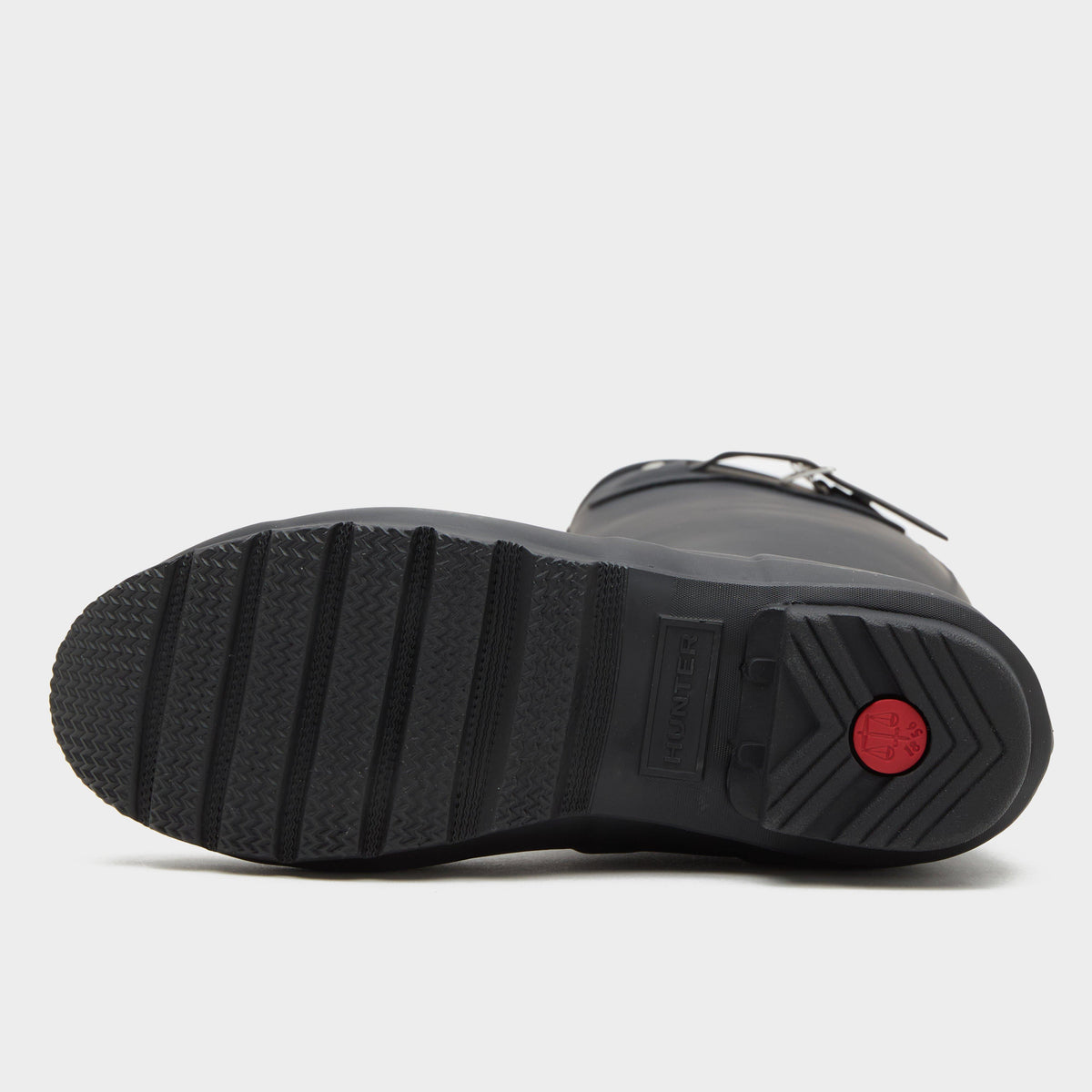 Womens Original Tall Back Print Wellington Boots Black